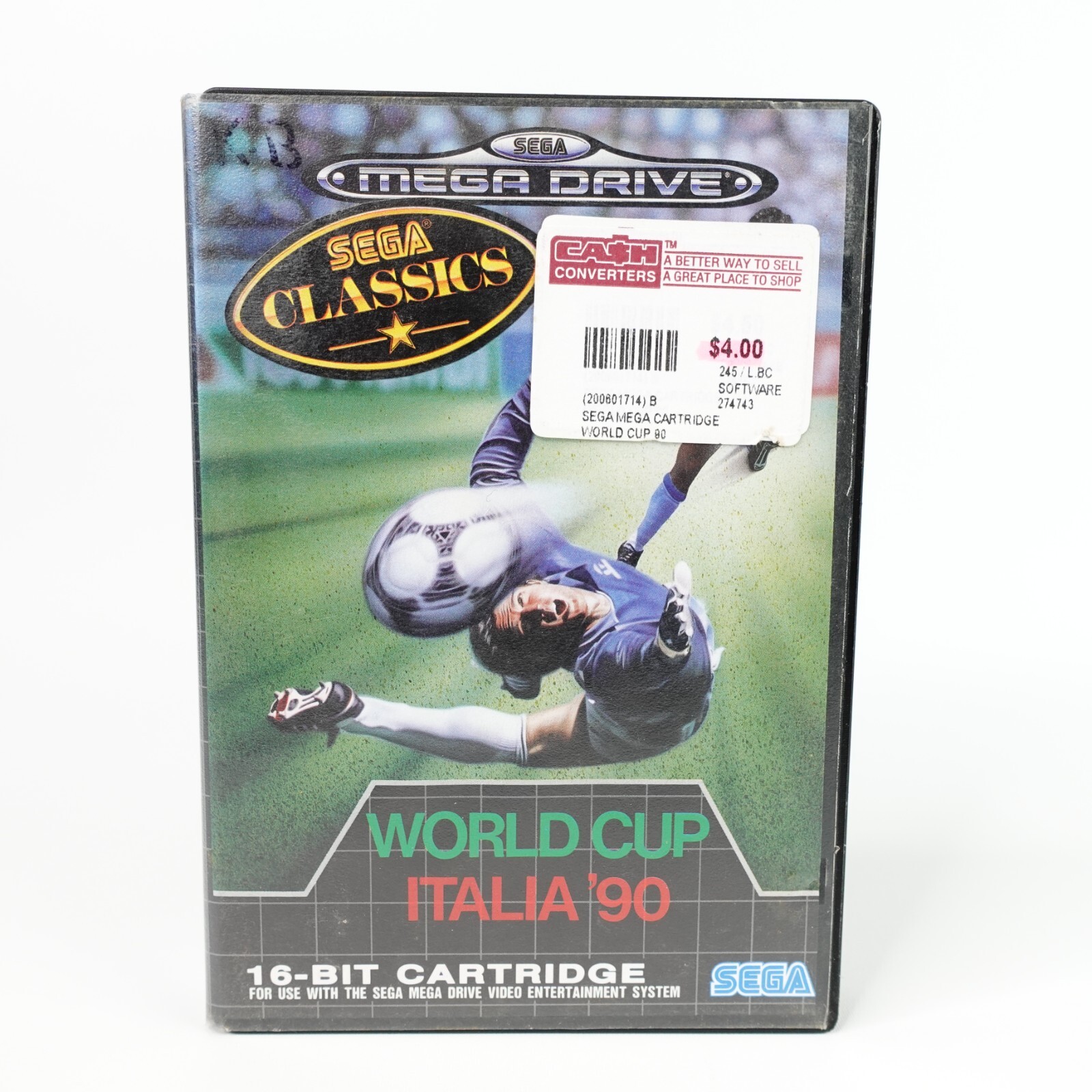 World Cup Italia ’90 | Sega Mega Drive | Complete | Good Condtion