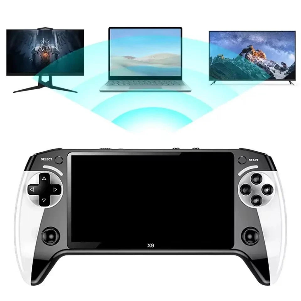 BLACK HAWK X9 Handheld Game Console 5.5″ IPS Screen 20000+ Games – NEW IN BOX