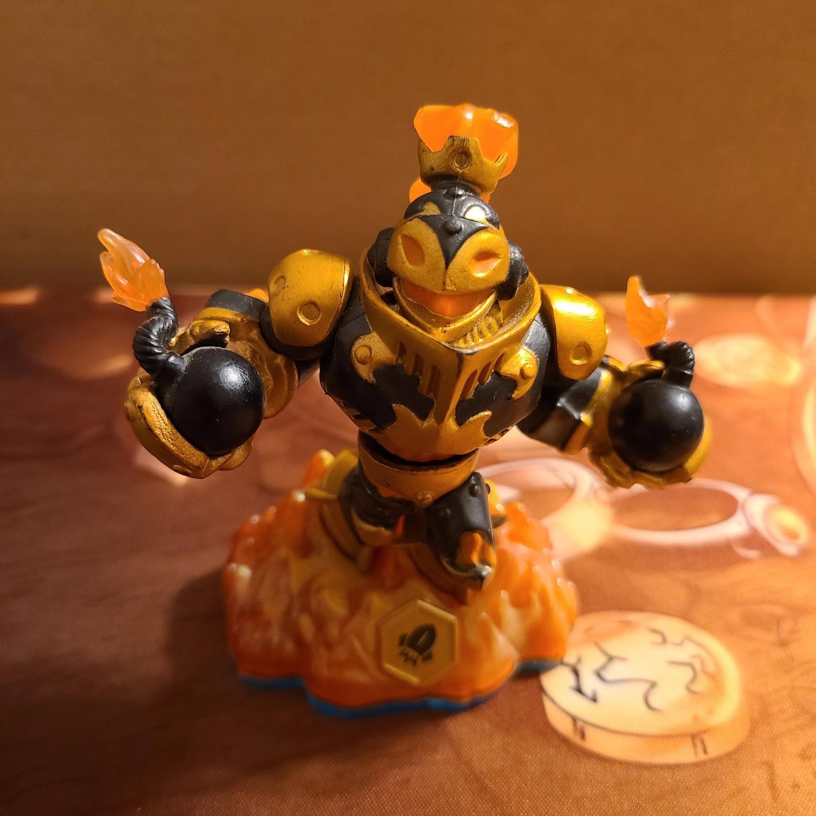 Blast Zone Skylanders Swap Force Fire Element Swappable Figure Tested Wii PS4 Xb