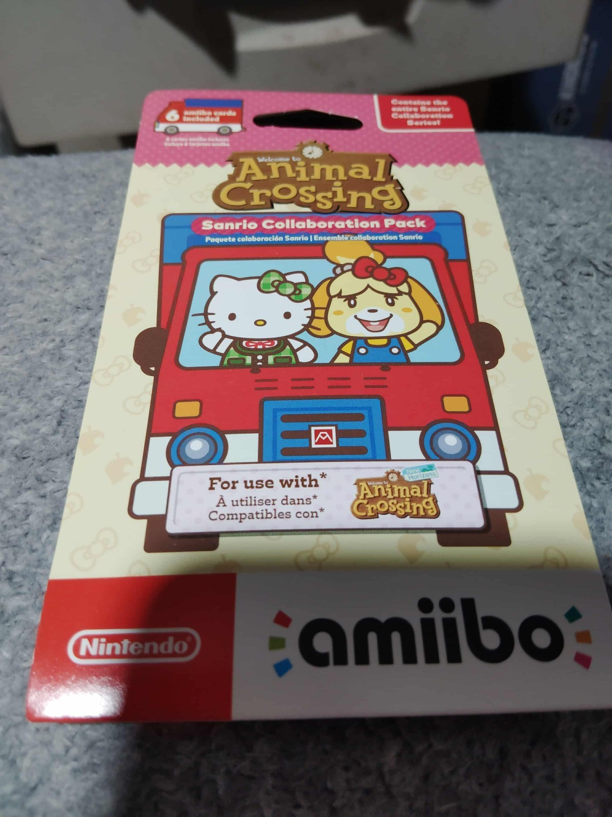 Animal Crossing Nintendo Switch Amiibo Pack 1, 2, 3, 4, 5, and Sanrio (1 pack)