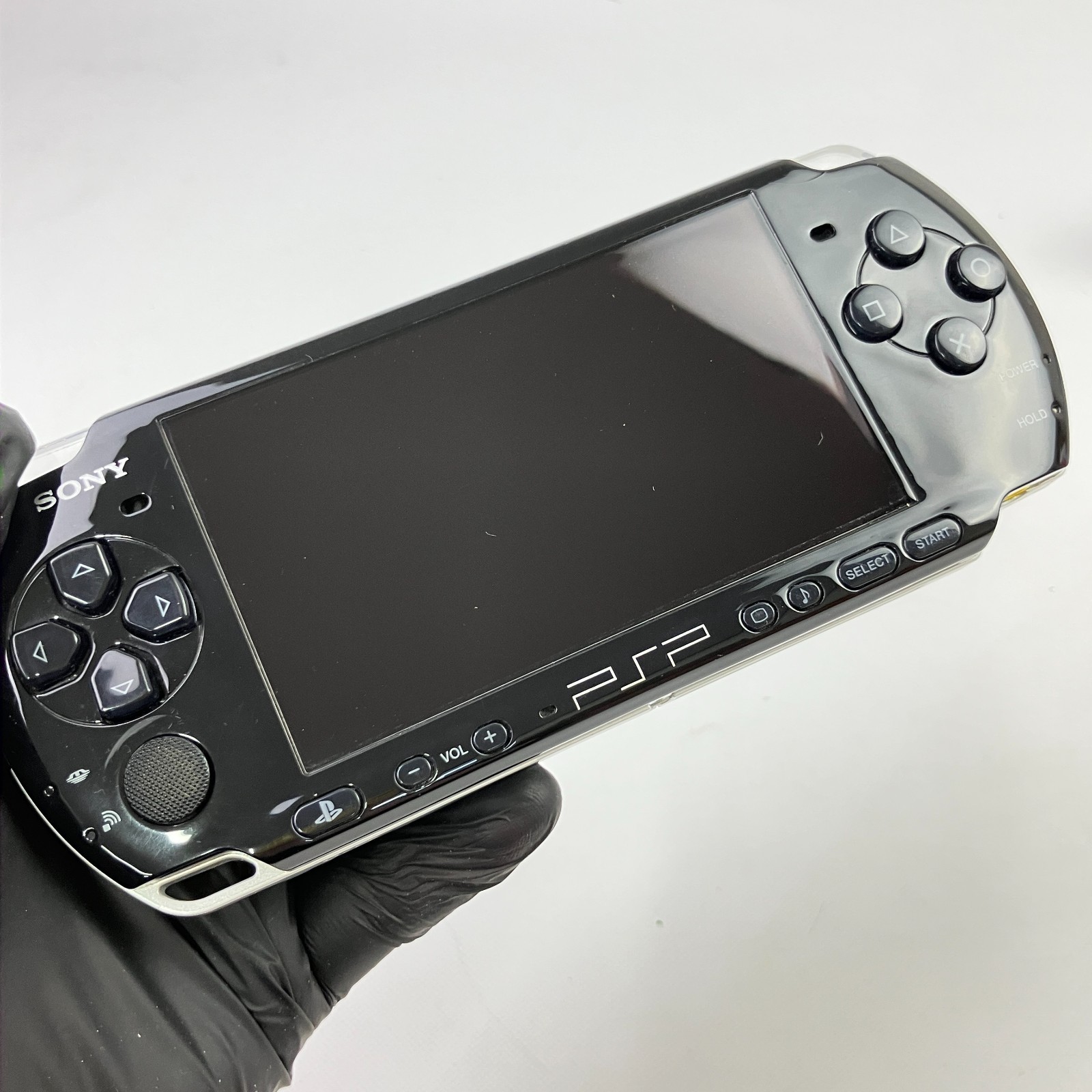 PSP 3000 Piano Black Console & New Battery Pack & USB Cable Region Free 31