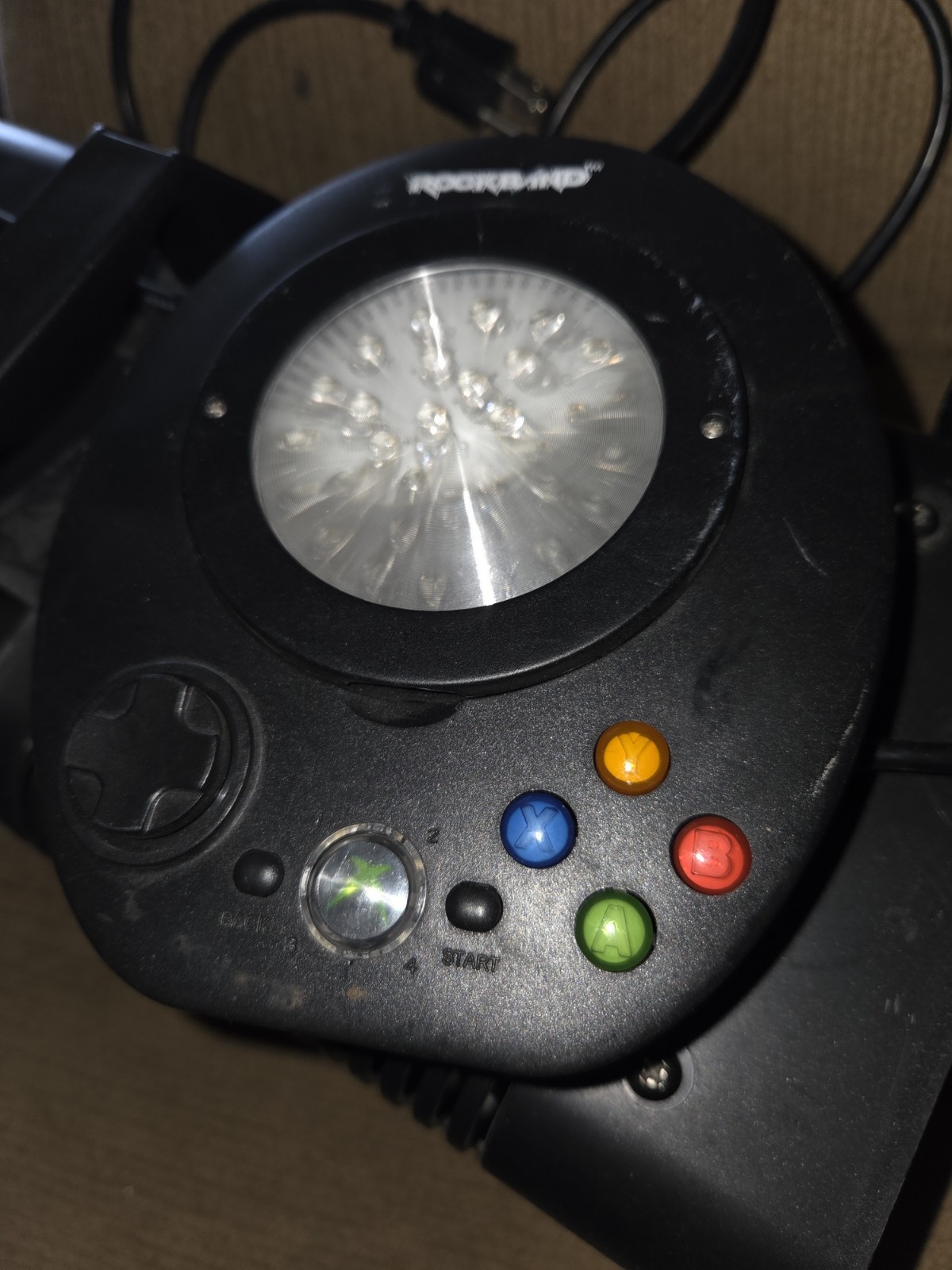 Xbox 360 Rock Band Stage Kit – LED Light Array, Fog Machine, Strobe Light