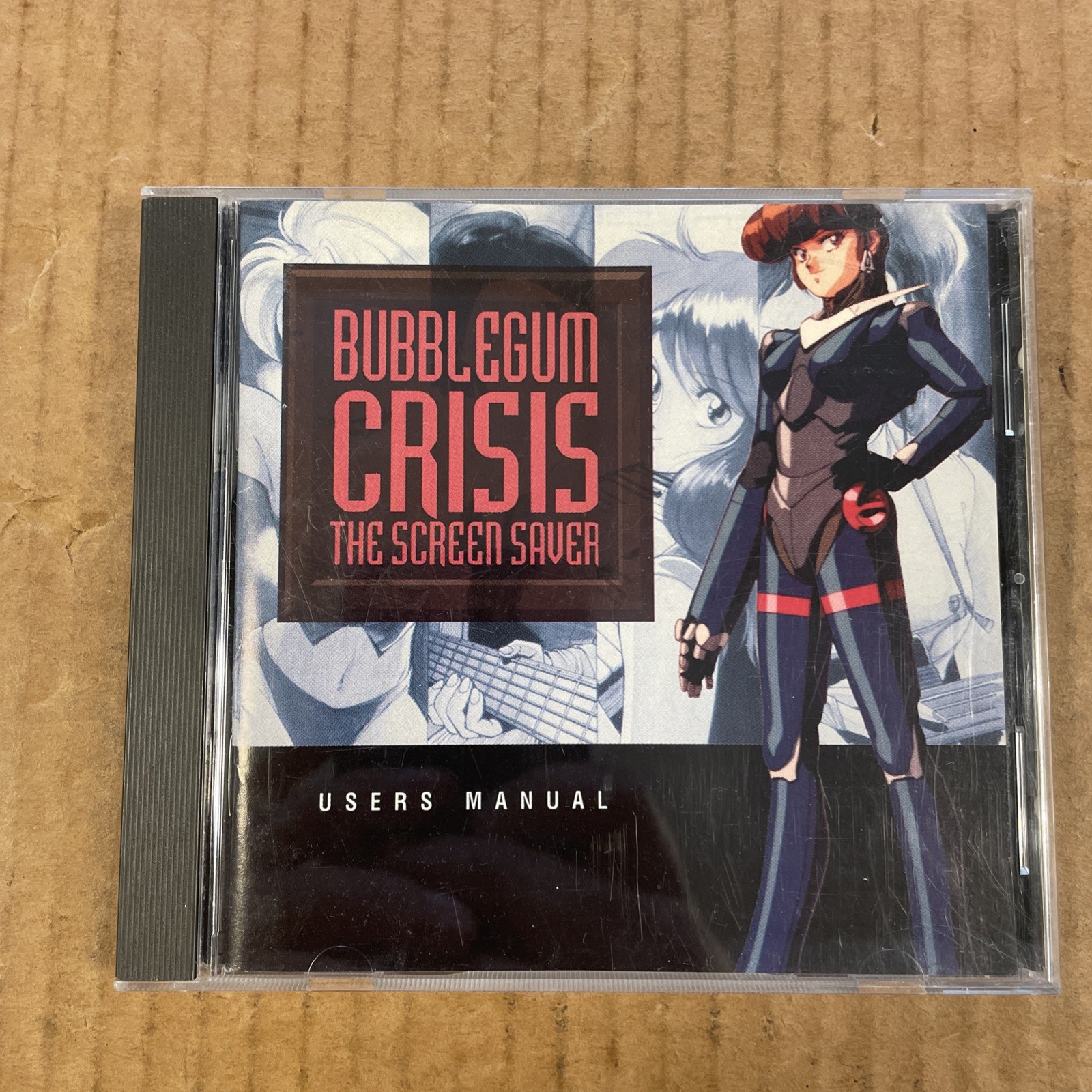 VTG Bubblegum Crisis Screen Saver Sealed PC/Mac CD-ROM 90s Anime Cyberpunk HTF