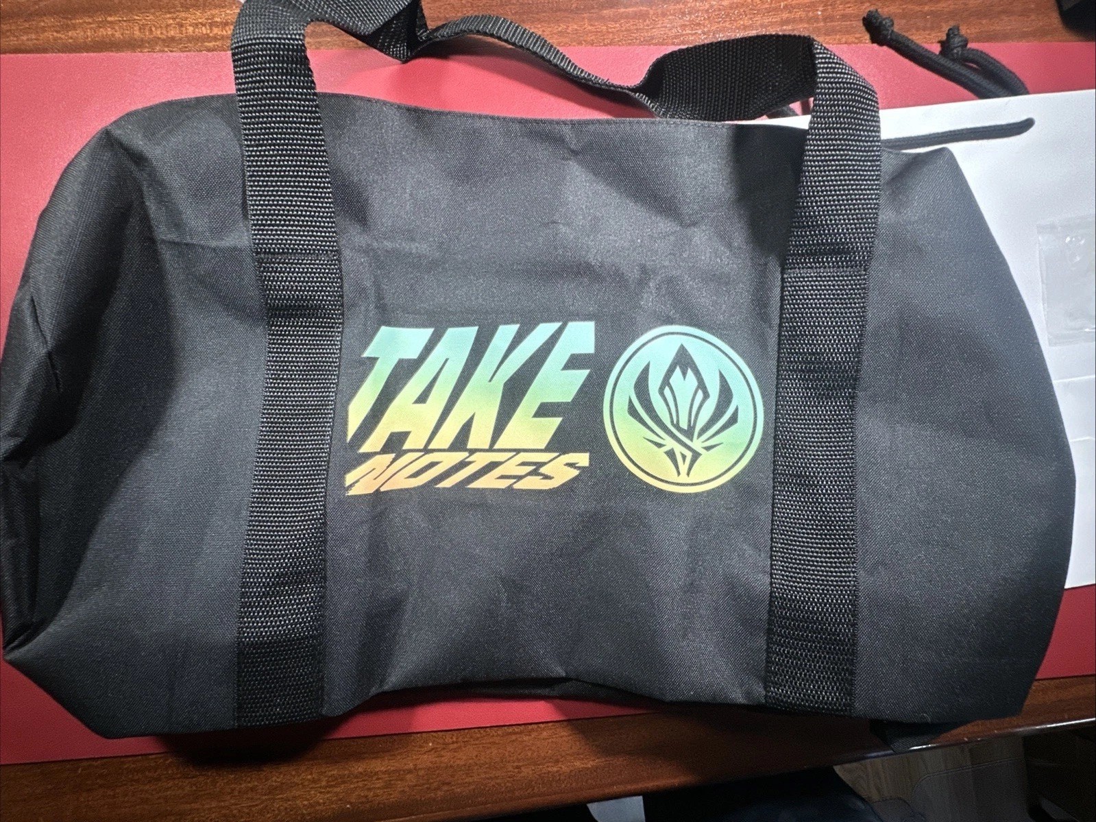 Lot Duffel Pin Bag- League Of Legends Msi 2022 Swag Take Notes Competition