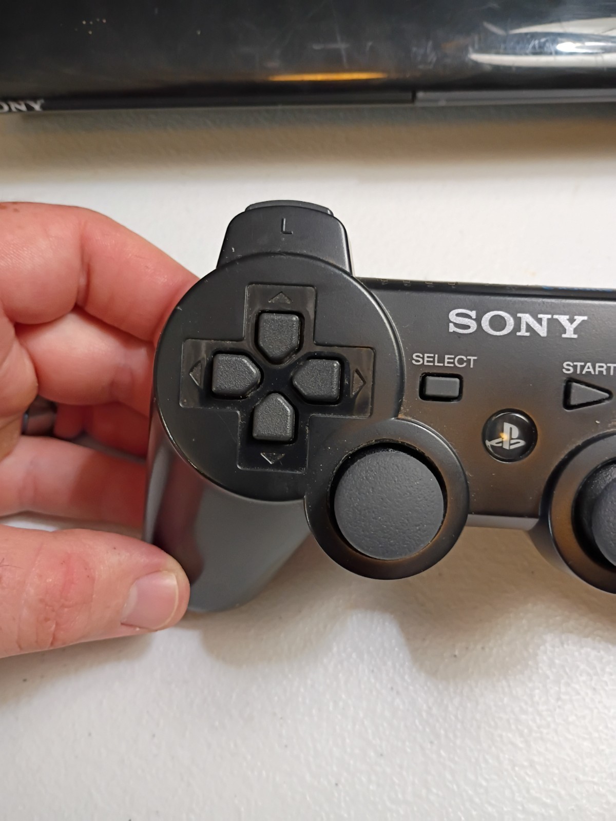 Sony PS3 Super Slim CECH-4301C 500GB Console 1 Controller No Charger Cable