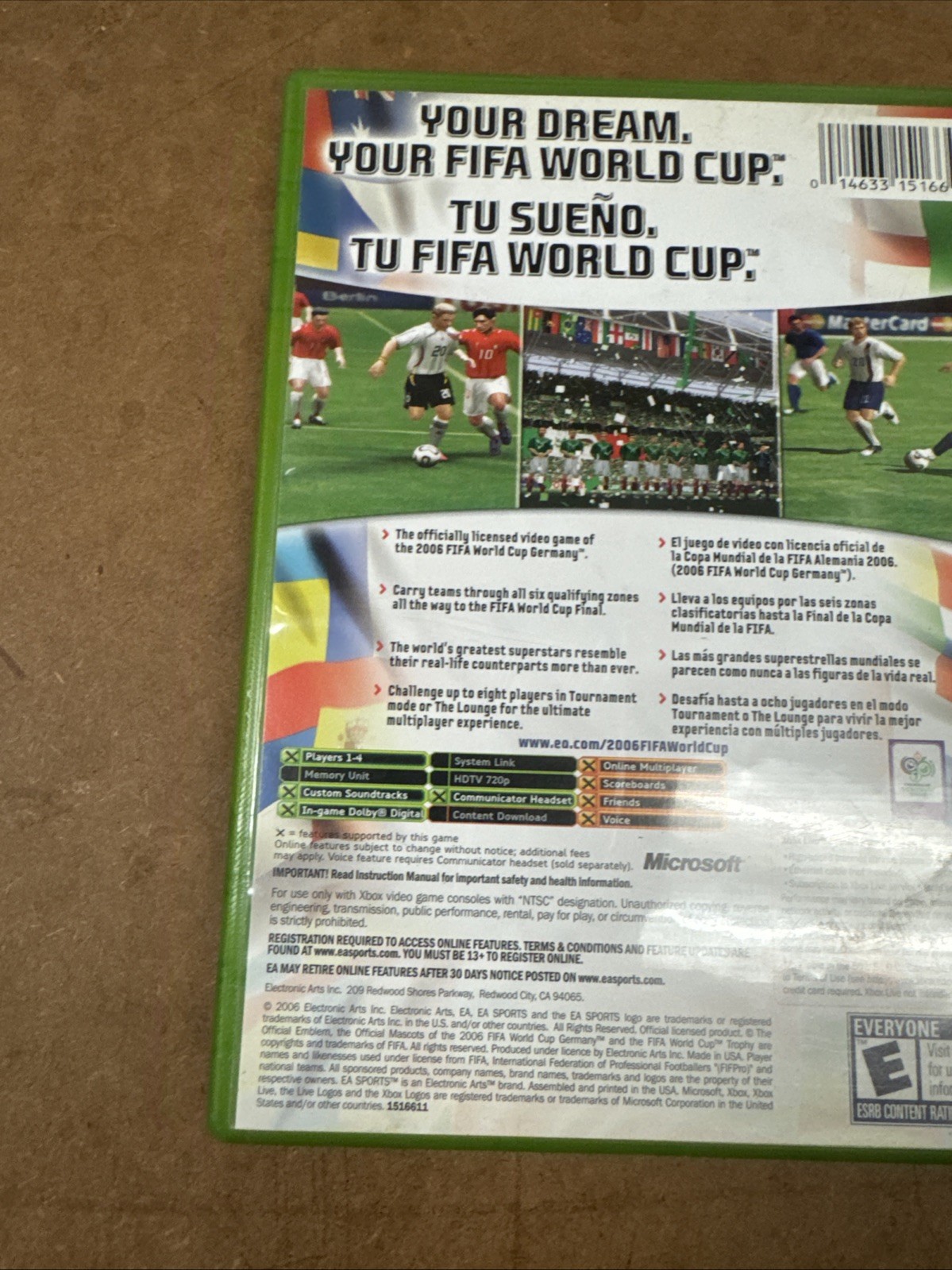 FIFA World Cup Germany (Microsoft Xbox, 2006) Complete