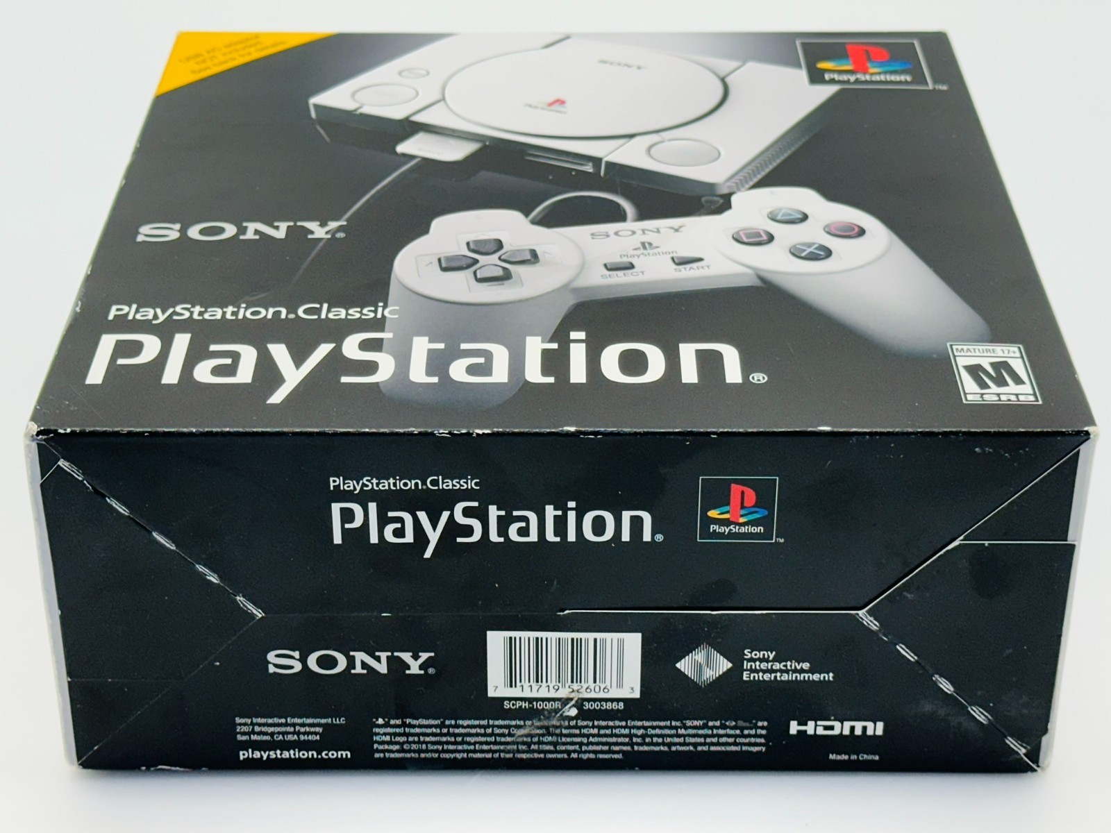 Sony PlayStation Classic Mini 2018 Edition Video Game Console PS1