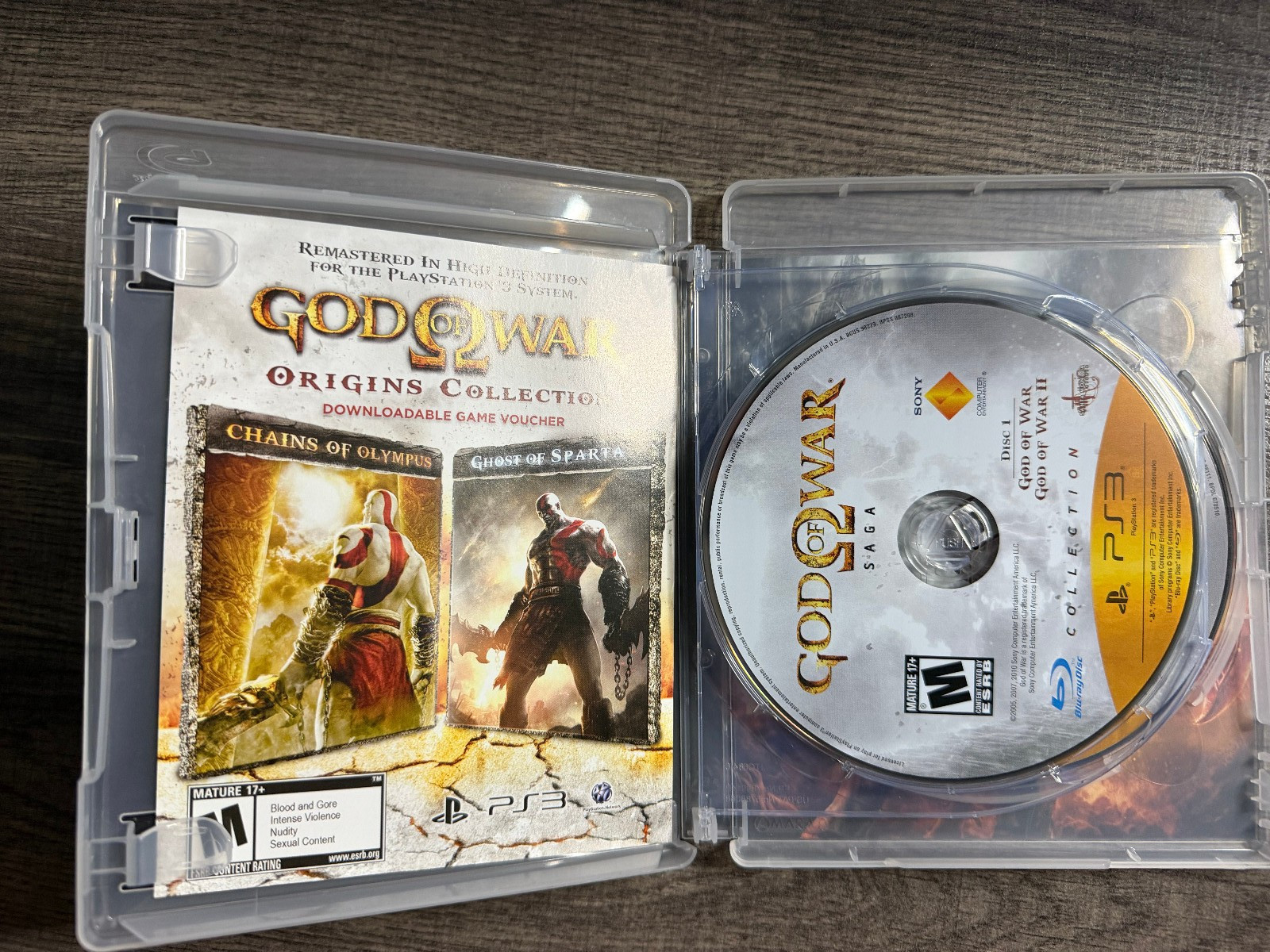God of War Saga – Sony Playstation 3 PS3 – Acceptable Condition