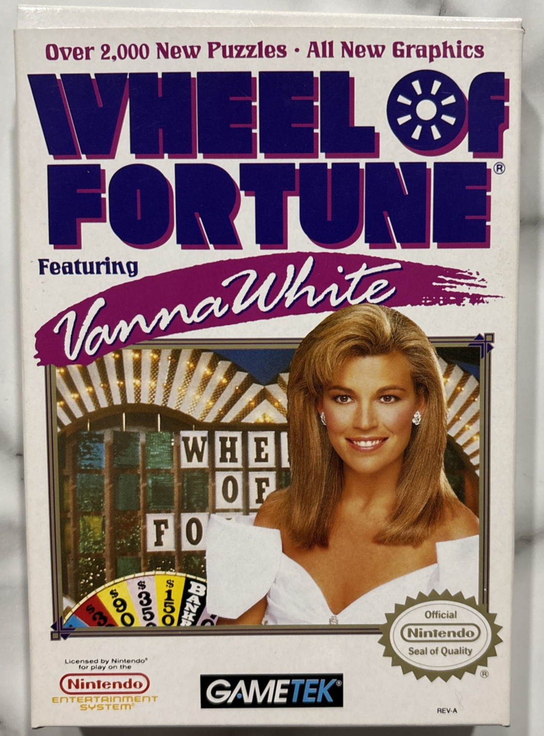Wheel of Fortune: Featuring Vanna White (Nintendo Entertainment System, 1992)