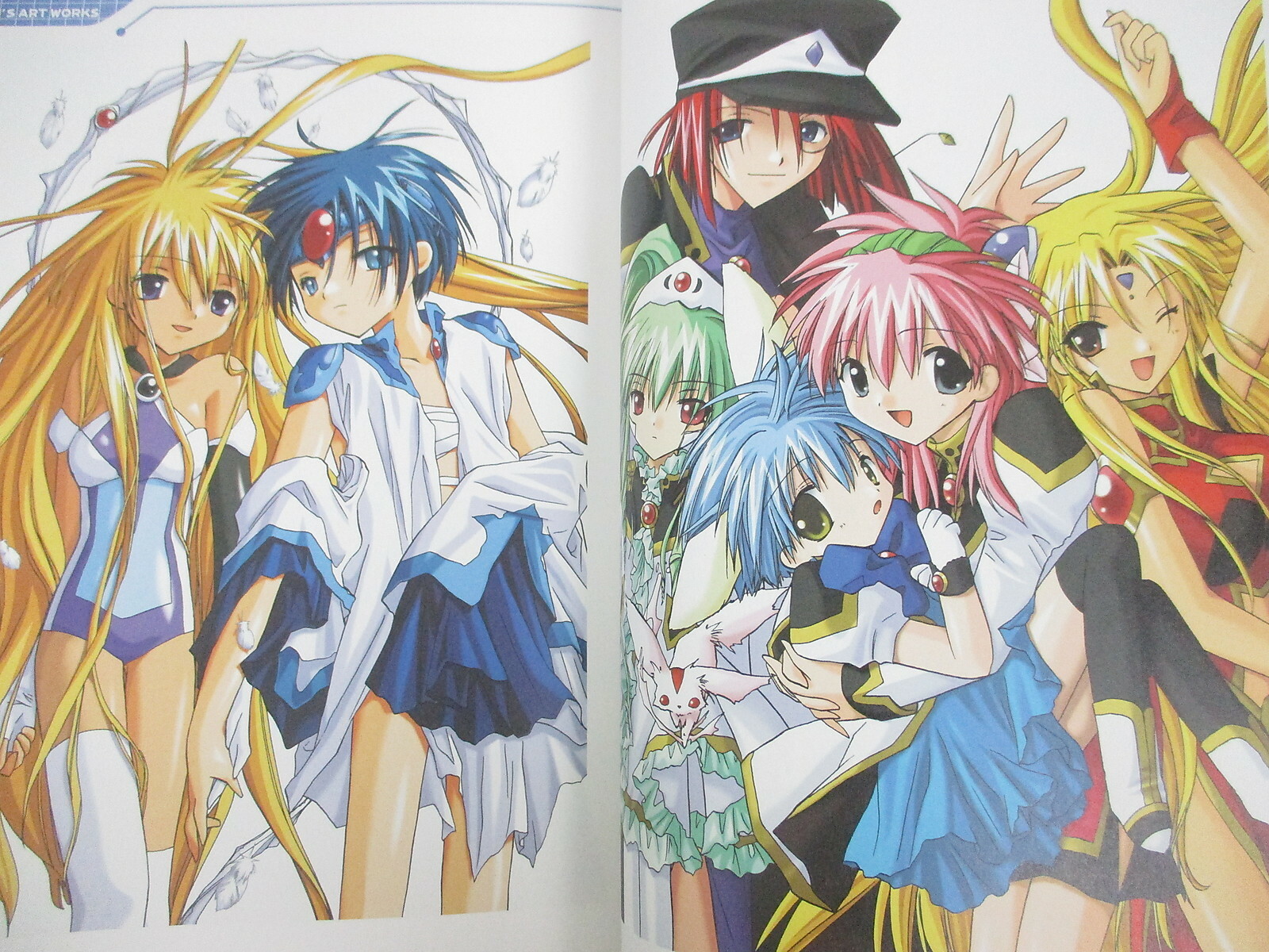 KANAN Art Set Illustration Book 2002 Galaxy Angel Pia Carrot GameBoy Fan Japan