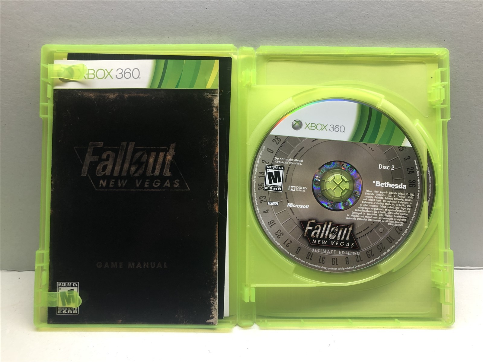 Fallout: New Vegas – Ultimate Edition (Xbox 360 / Xbox One) Complete Tested