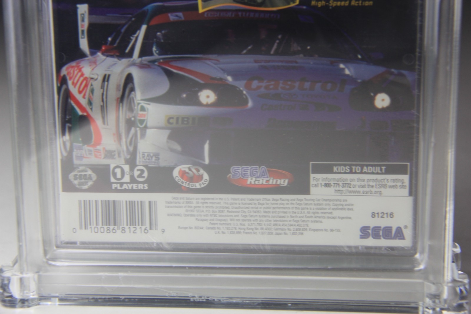 Sega Touring Car Championship – Wata 9.6 A++ Sealed, Saturn Sega 1997 USA