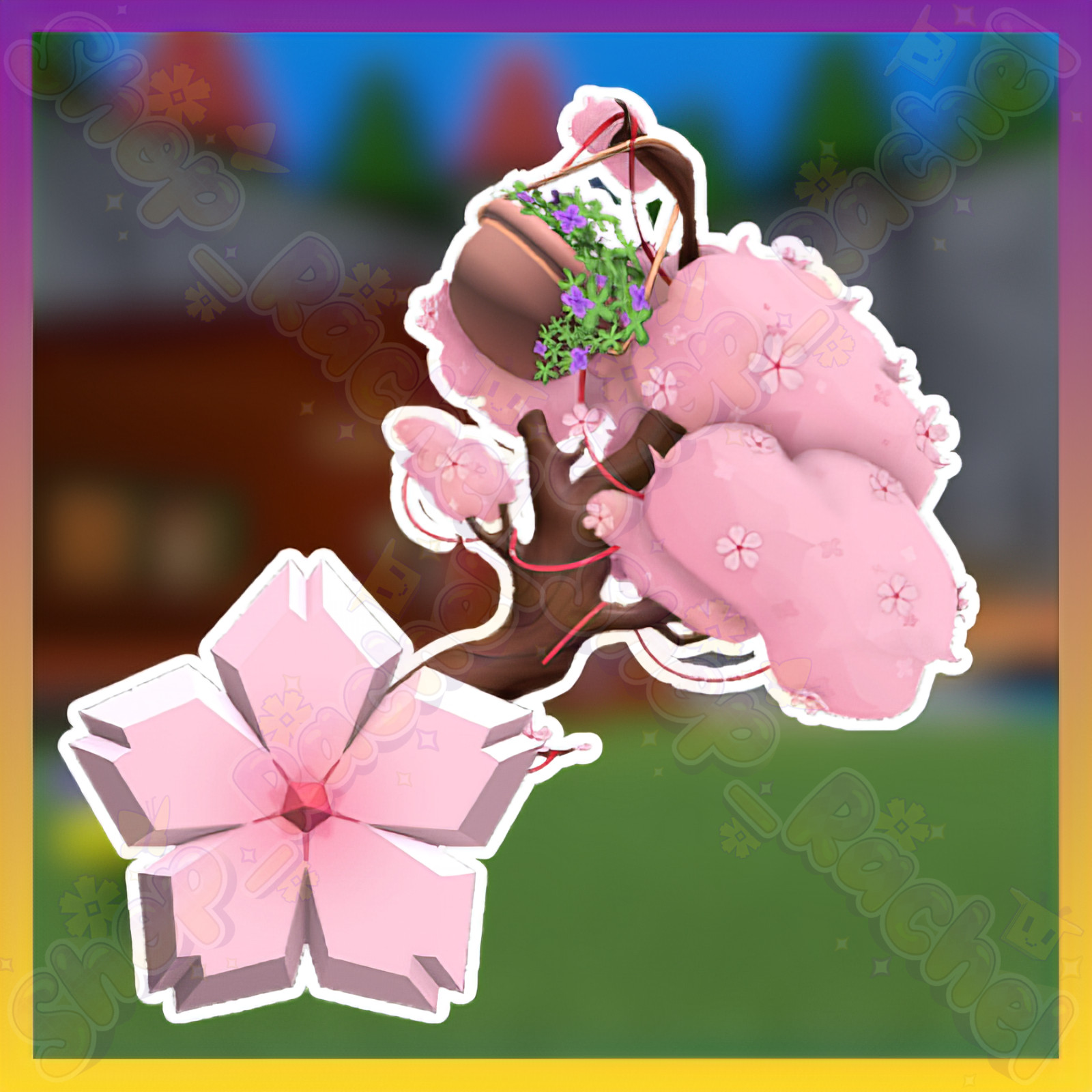 🌸 Cherry Blossom Set – Flee the Facility (FTF) 🌸