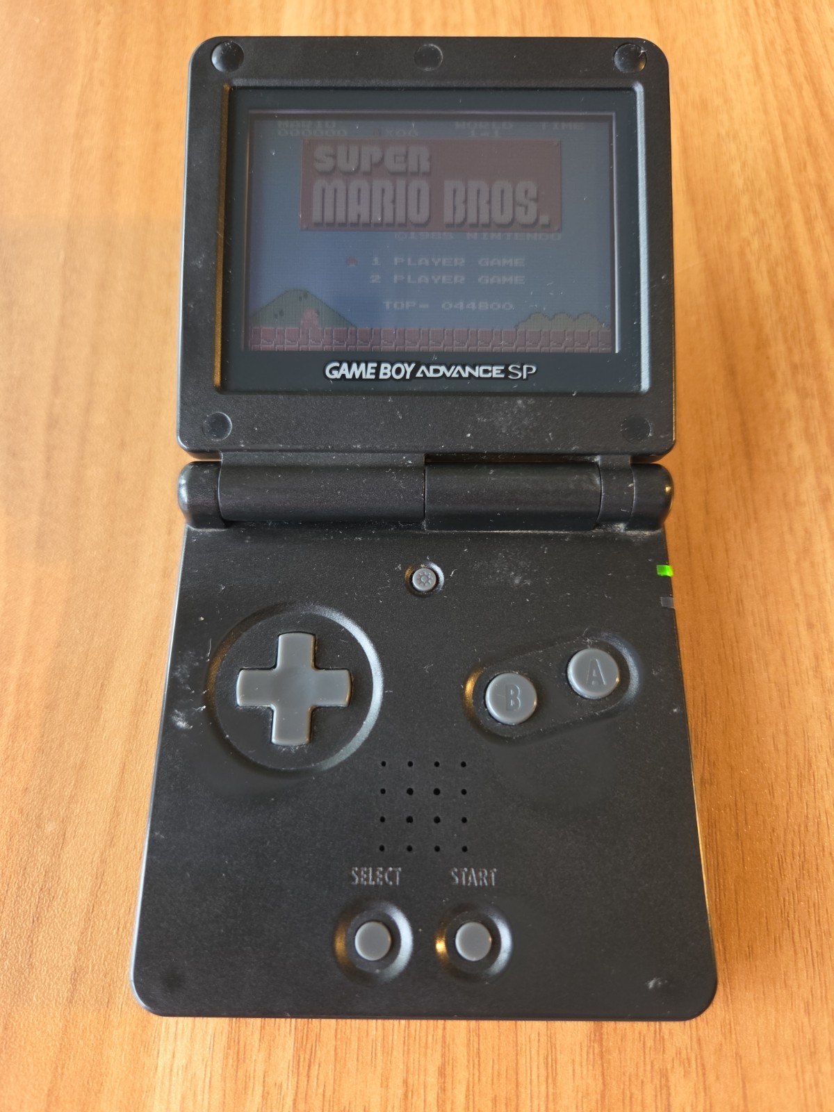 Nintendo Gameboy Advance SP Handheld System Console Onyx Black (AGS-001) Tested