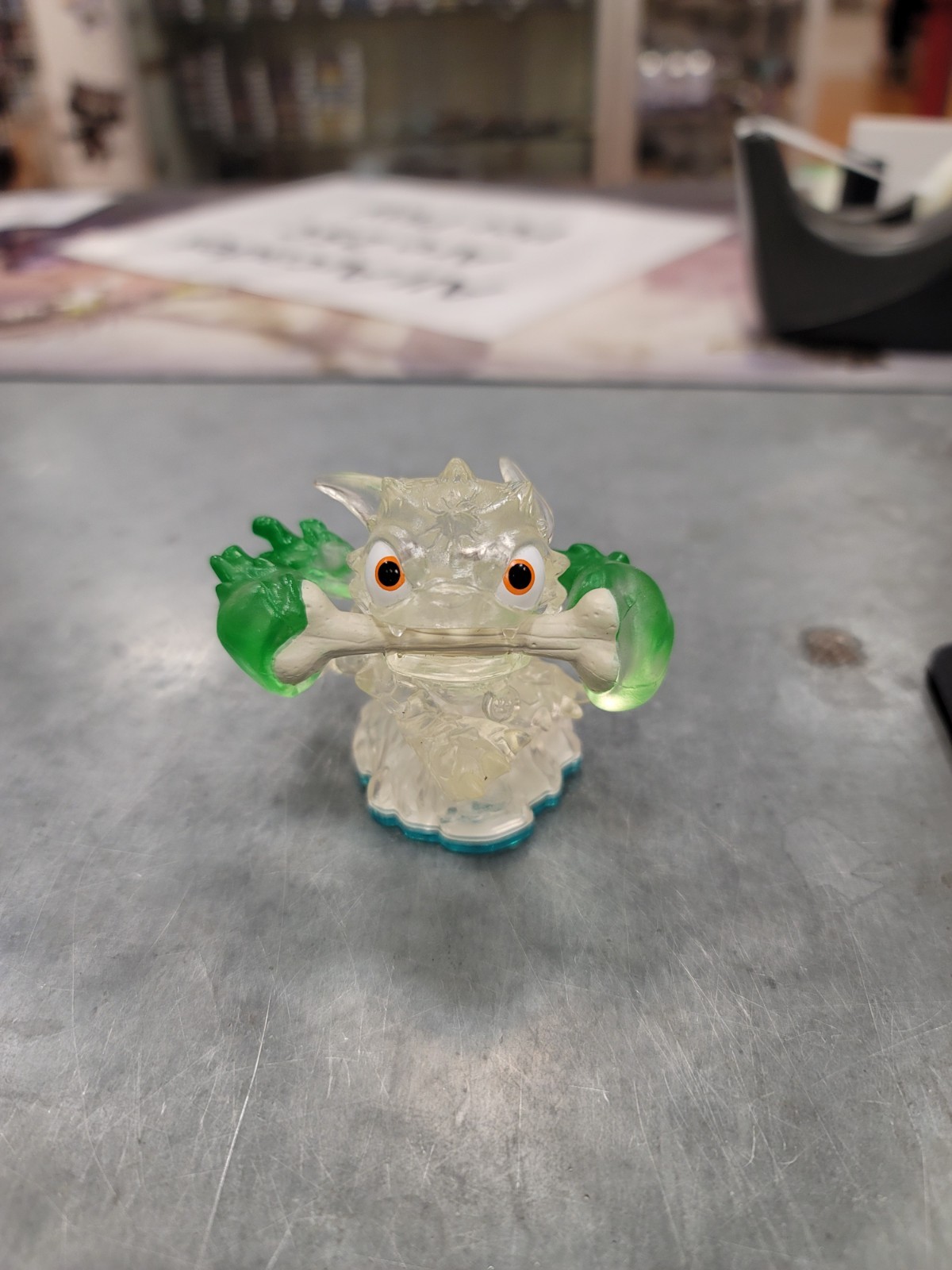 Activision Skylanders SWAP Force Fire Bone Hot Dog green clear