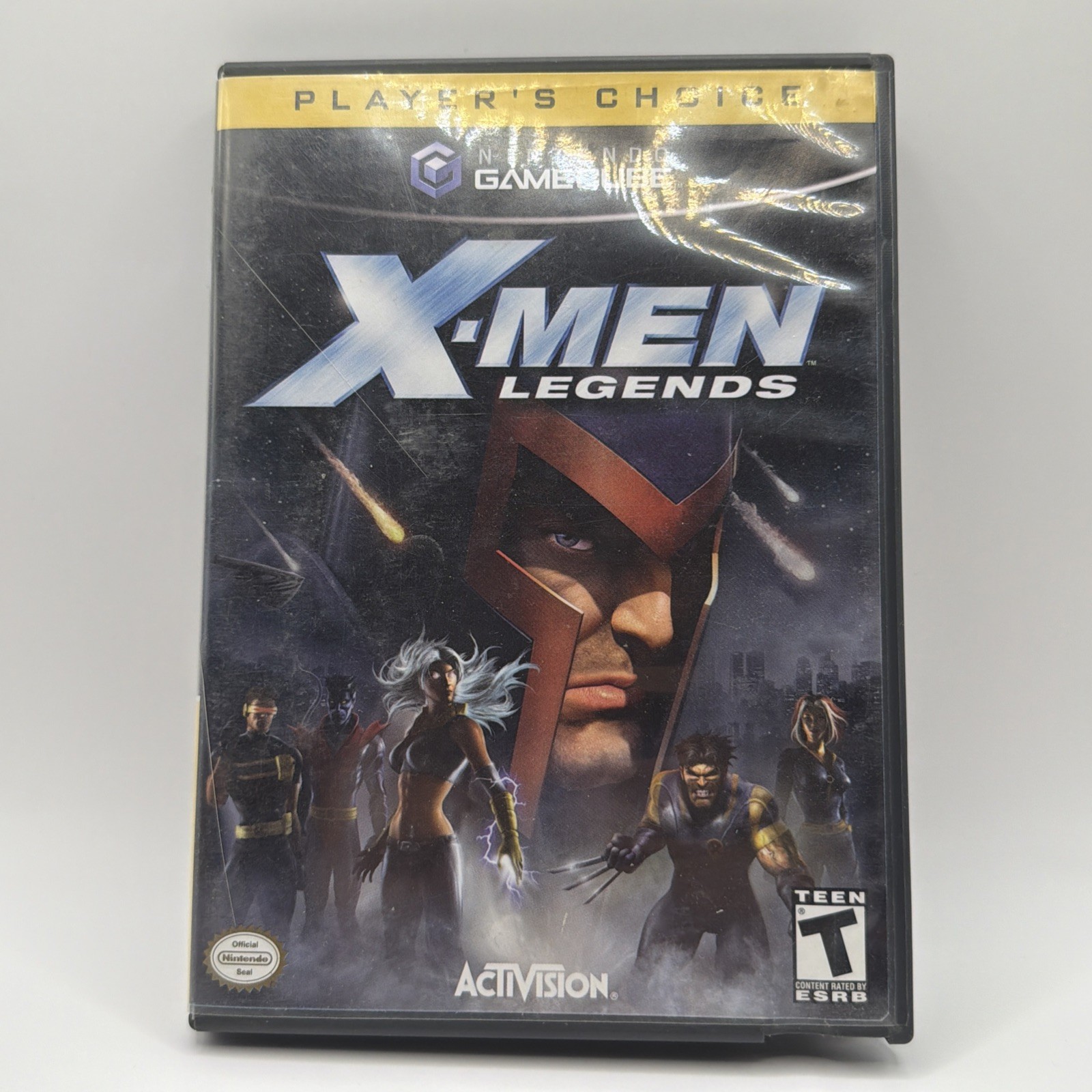X-Men Legends (Nintendo GameCube, 2004) Tested And Working W/ Manual