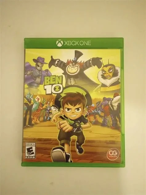 Ben 10 Xbox One Disc and Case Tested Outright Games Cartoon Network Family Kids