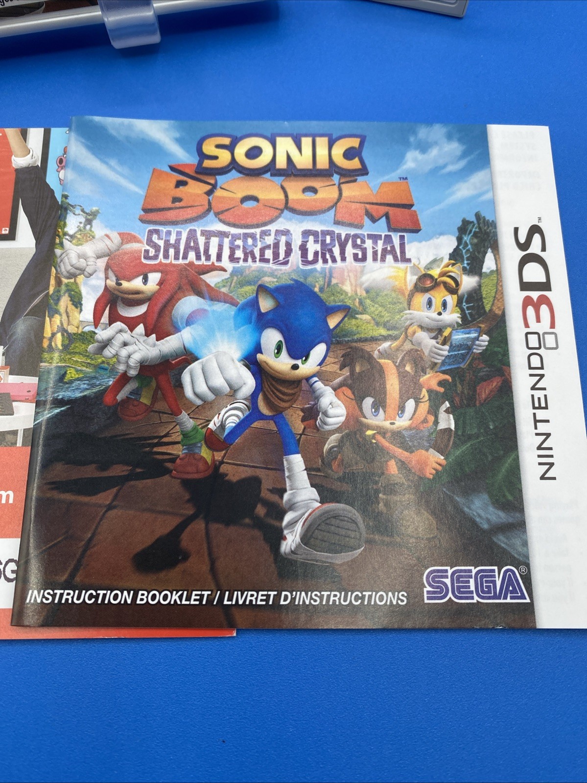 Sonic Boom: Shattered Crystal (Nintendo 3DS, 2014)