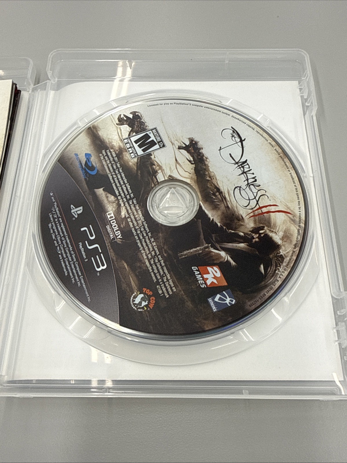 The Darkness II 2 Limited Edition / PlayStation 3 PS3 Tested