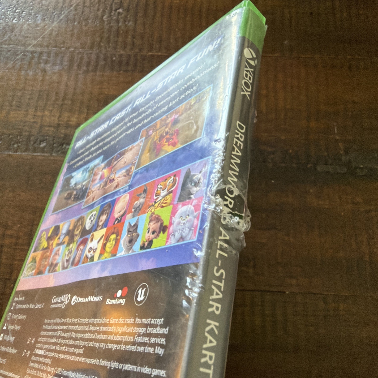 DreamWorks All-Star Kart Racing (Microsoft Xbox Series X, 2023) Case Damage