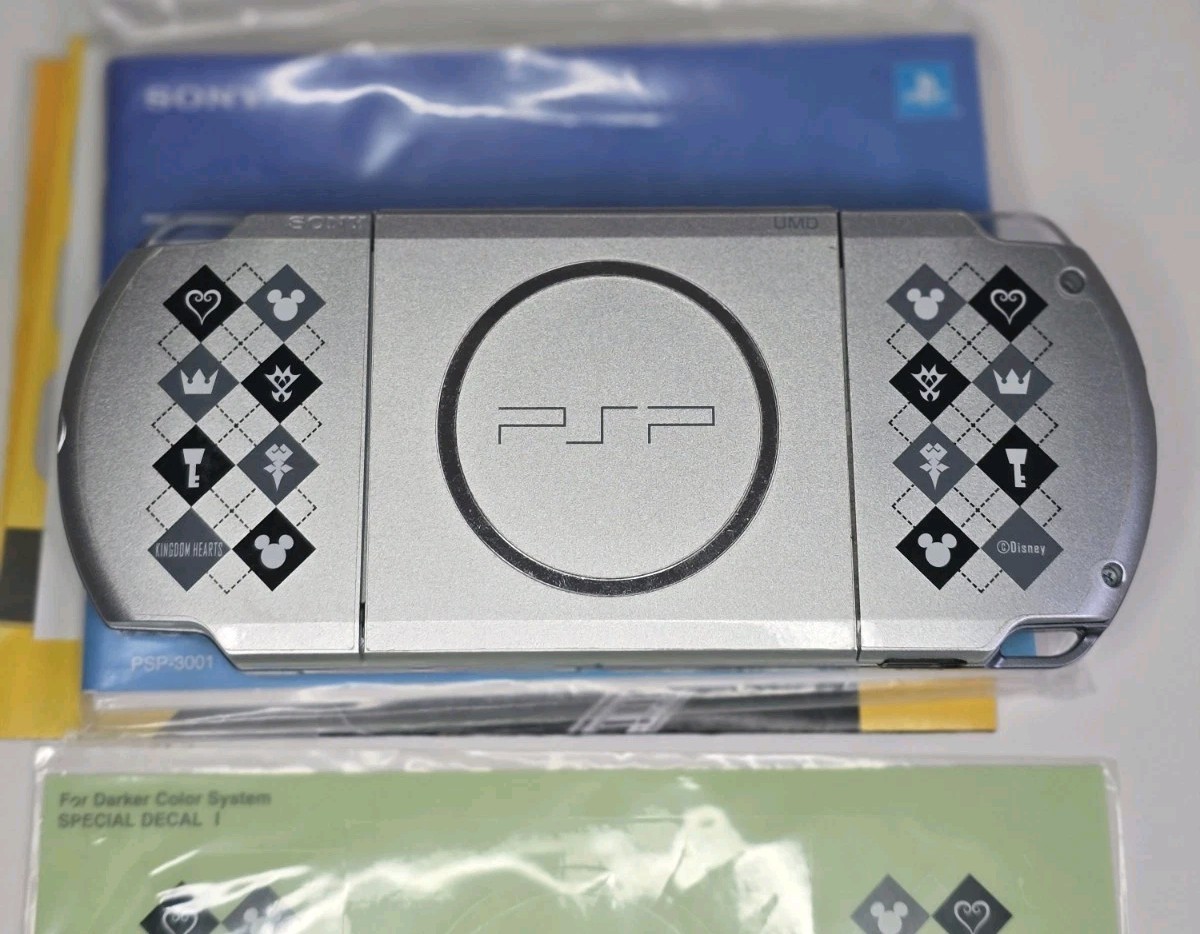 Sony PlayStation Portable PSP Kingdom Hearts Birth By Sleep Console – CIB RARE