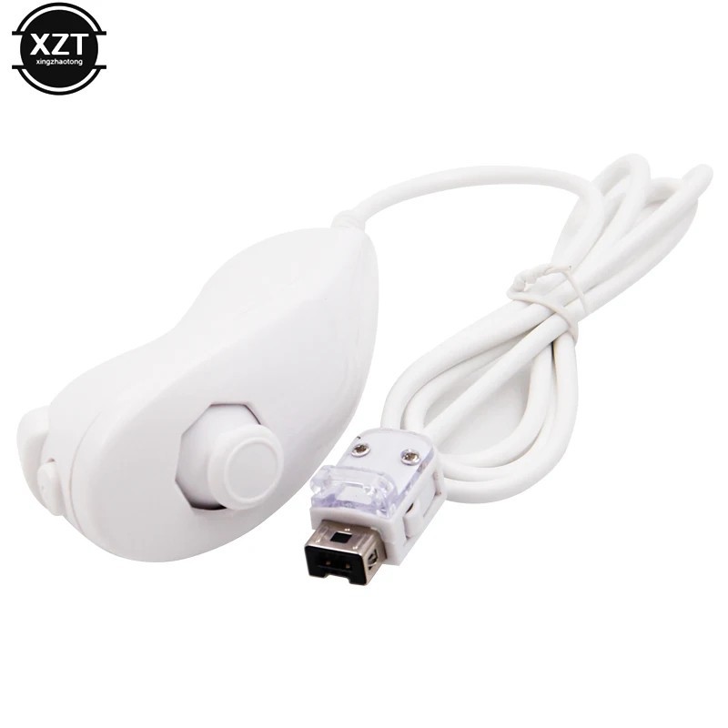 1 Pack Wii Nunchuck Black White For Nintendo nunchucks for Nintendo Wii / Wii U