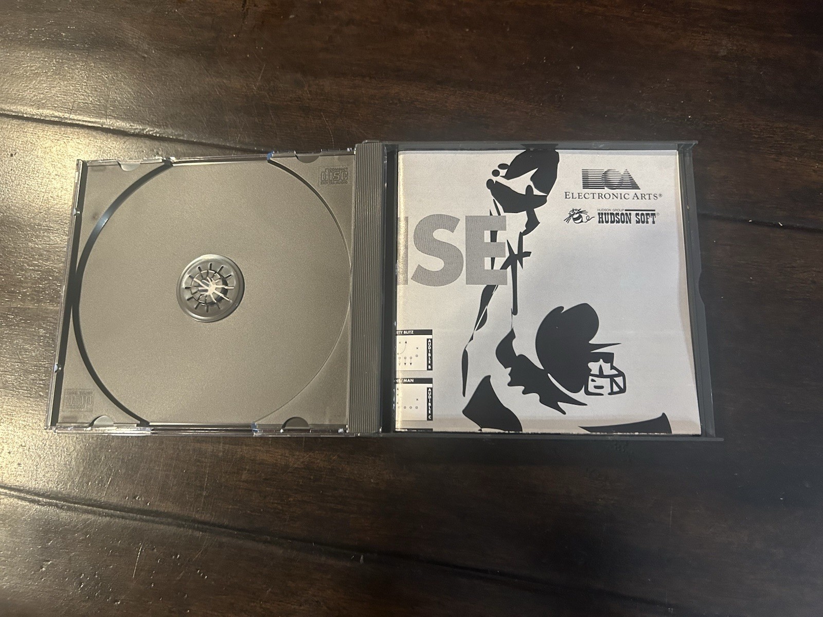 John Madden Duo CD Football TurboGrafx 16 CD Duo W/ Case Tested & Working