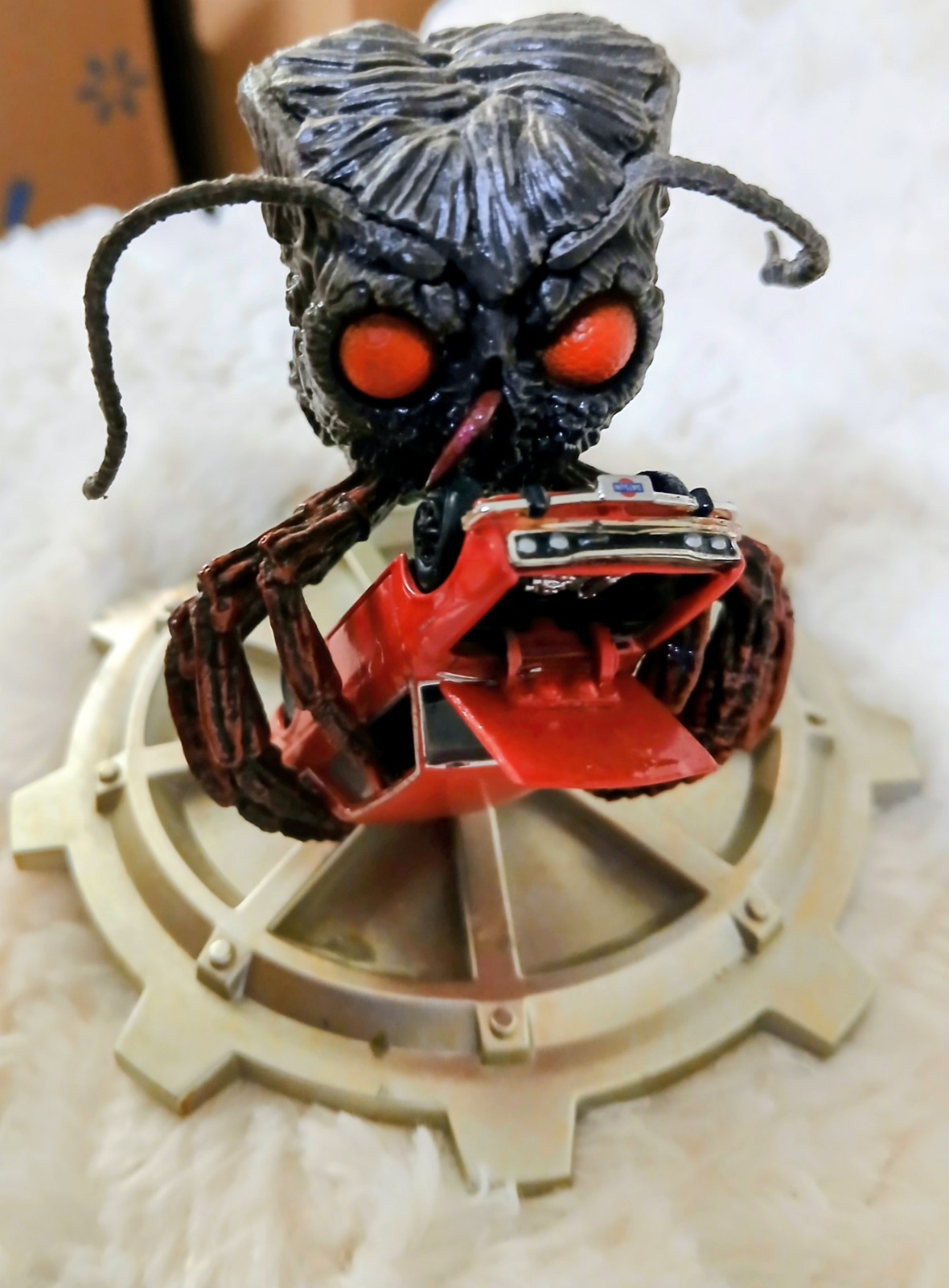 Loot Crate Fallout Mothman Figure Model w/ Display Stand, 2020 (No Box)