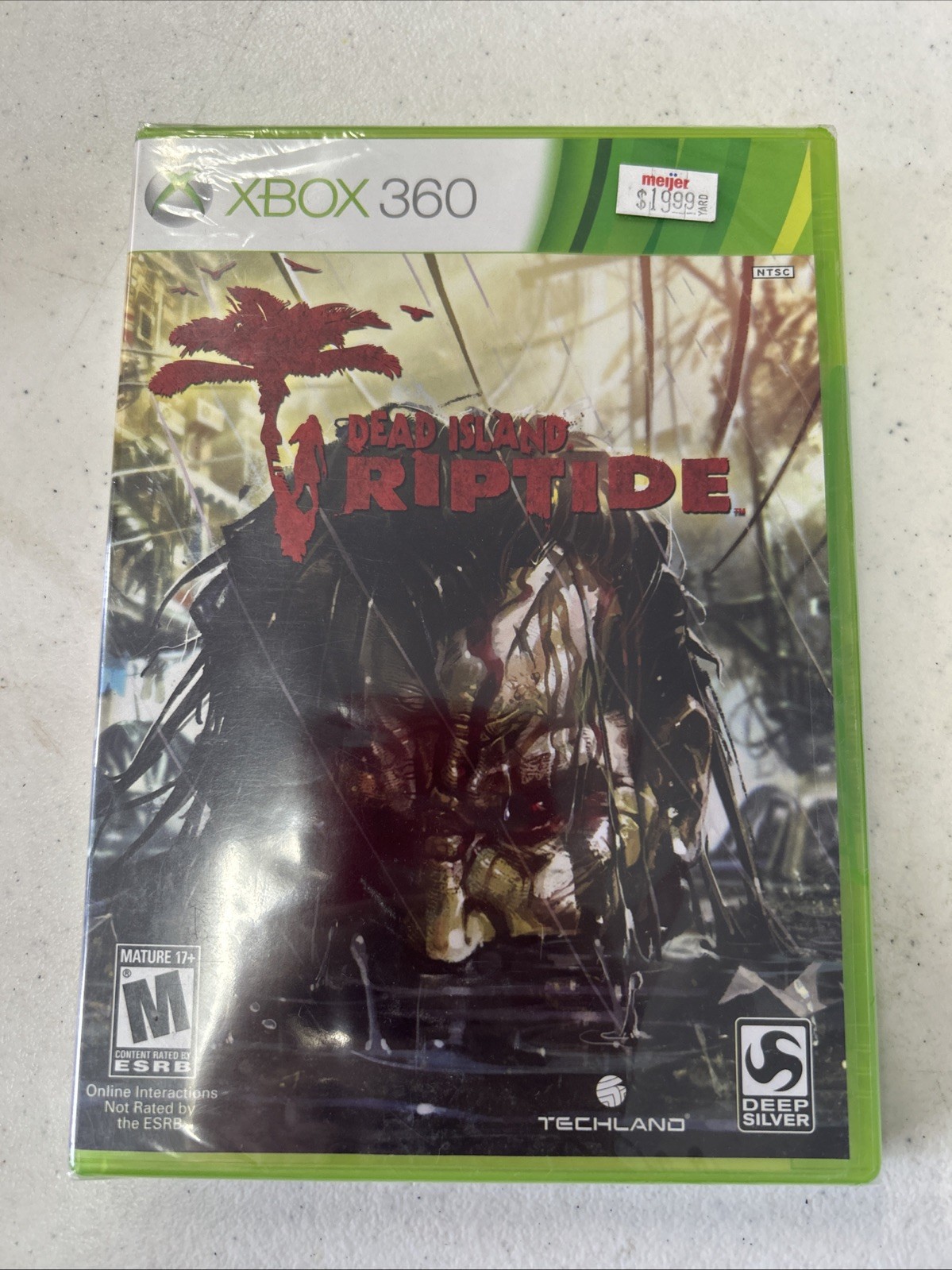 Dead Island Riptide (Xbox 360 2013) Brand New Sealed Square Enix FPS Shooter