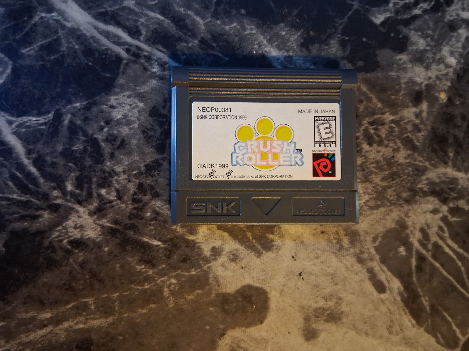 Crush Roller Neo Geo Pocket Color Complete CIB Tested Excellent Condition