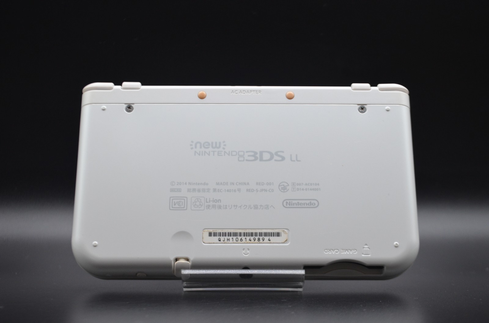 [REGION FREE] Top IPS NEW Nintendo 3ds ll xl Console Pearl White game 027