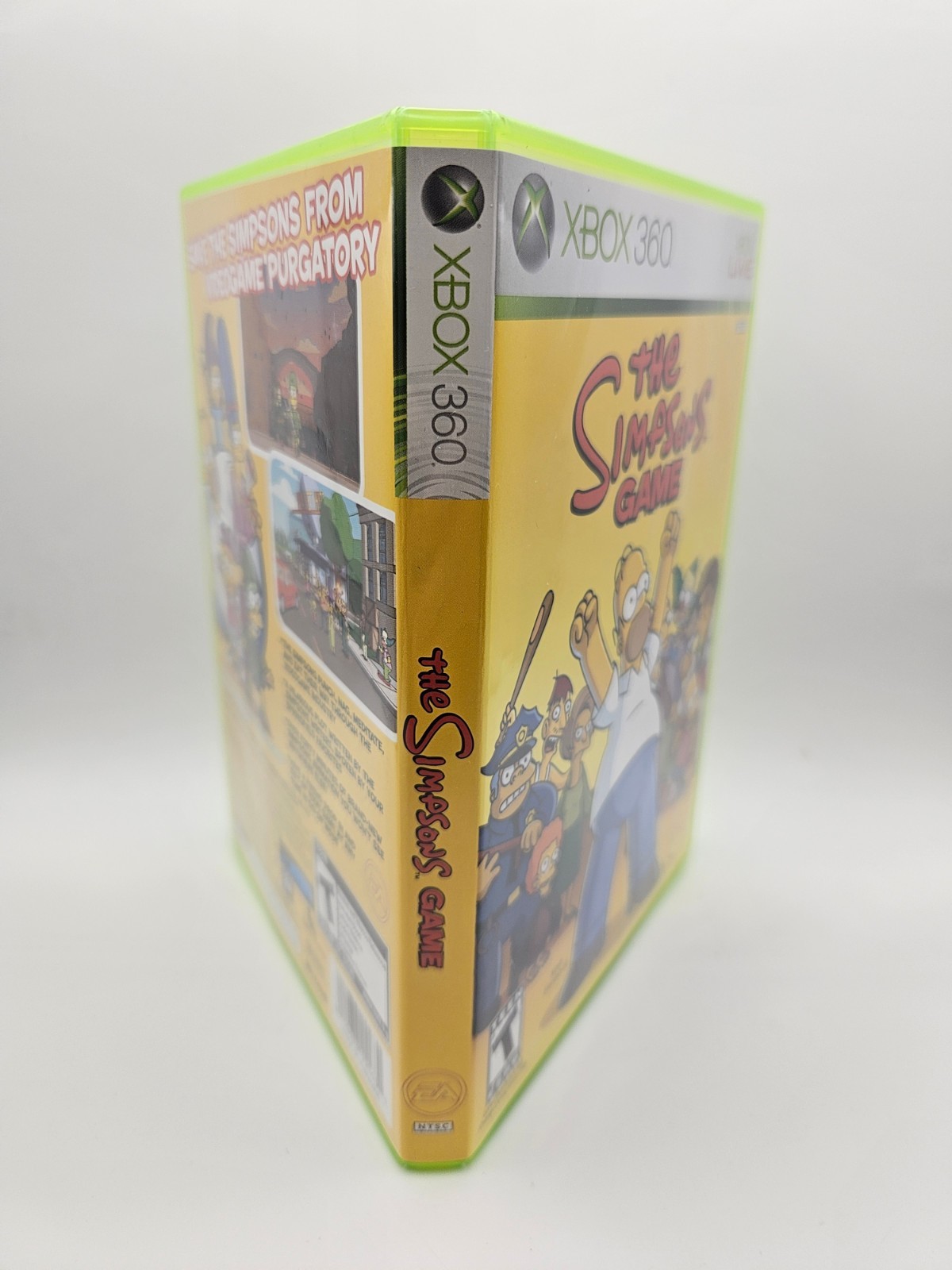 The Simpsons Game (Xbox 360, 2007) CIB Complete – Tested Excellent