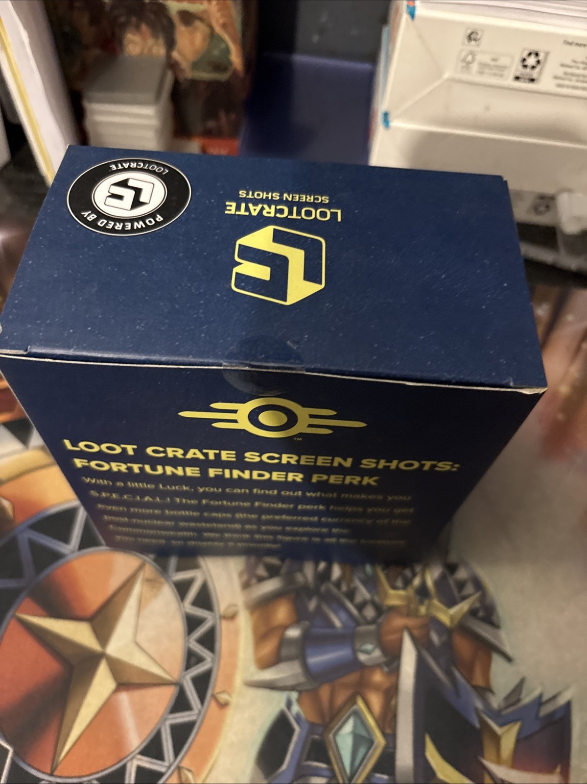 Fallout Fortune Finder Perk Loot Crate Exclusive New in Box Figure Bethesda 2018