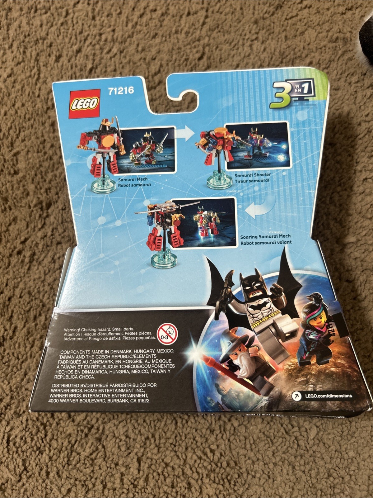 LEGO Dimensions Fun Pack – NINJAGO NYA & SAMURAI MECH 71216 -NEW-