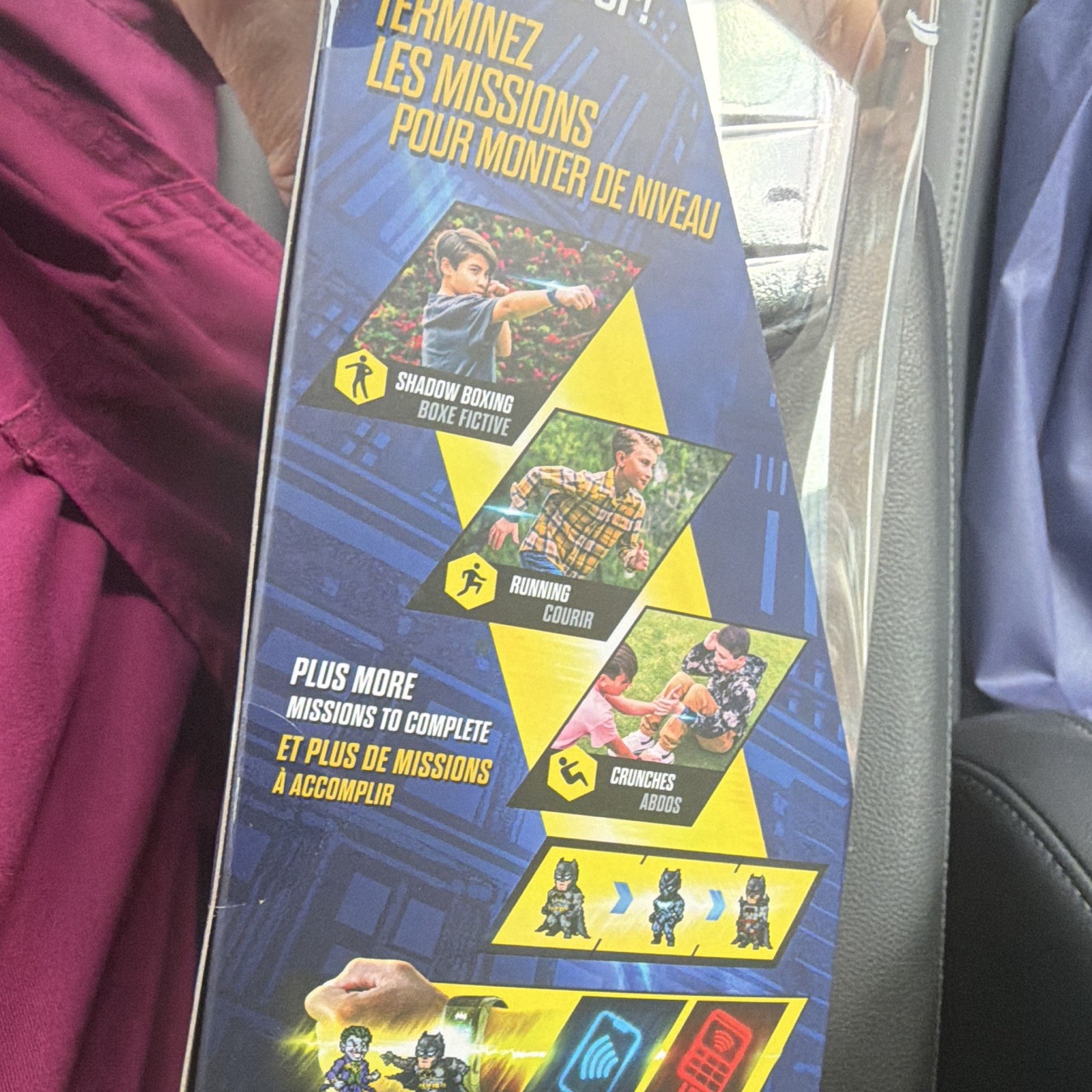Bandai Namco Vital Hero Interactive Band – DC Batman Fitness & Health