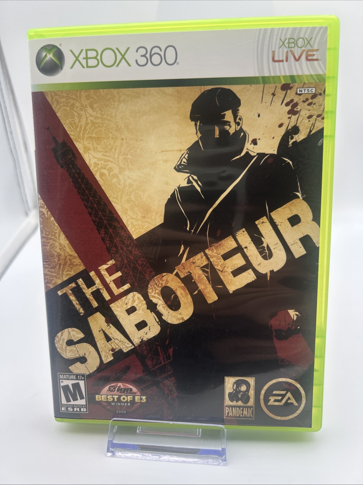 Electronic Arts The Saboteur Xbox 360 NTSC-U/C M-Mature Action w/ Manual