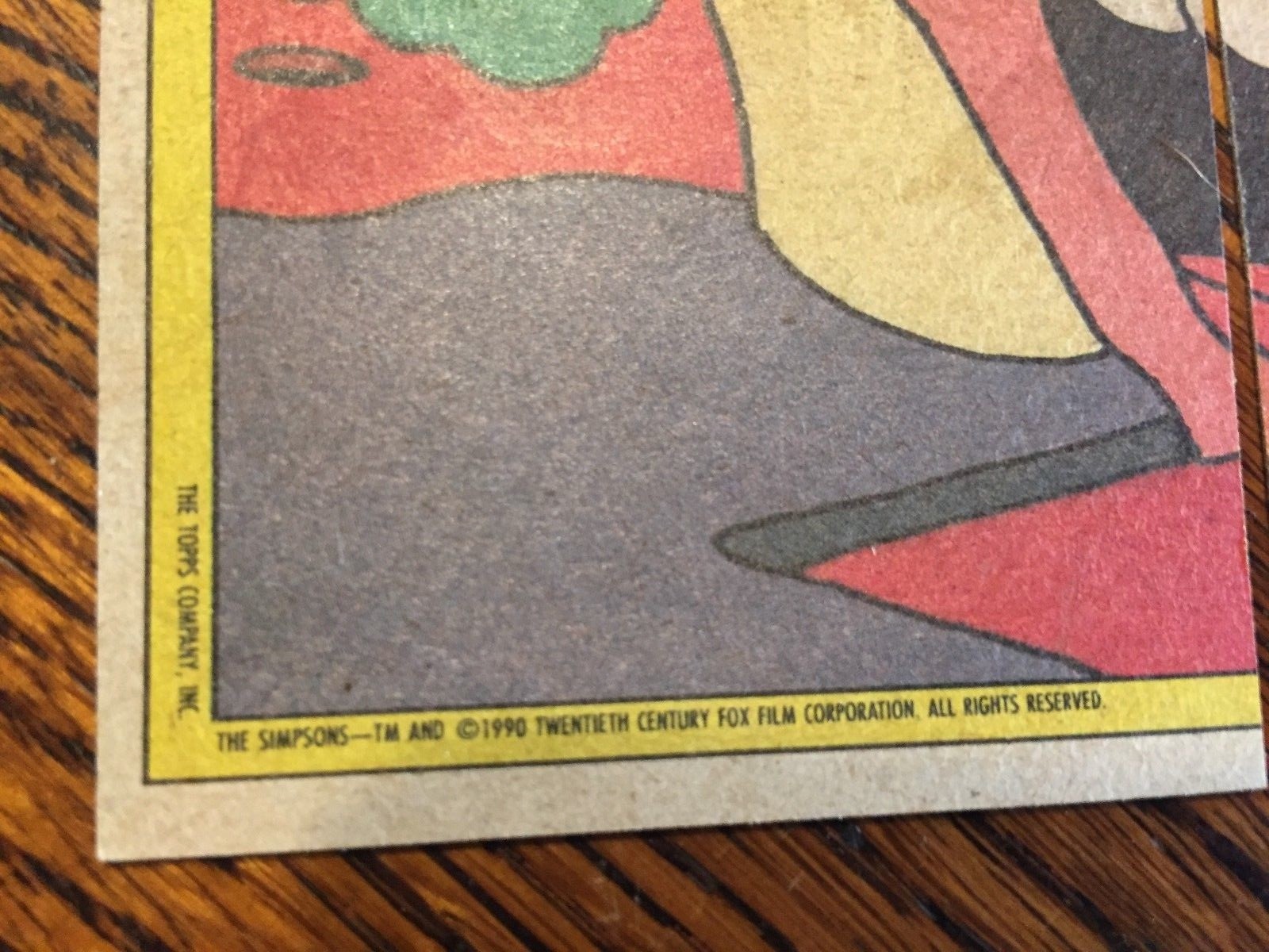 Vintage 1990 Simpsons Trivia Game Poster Puzzle Cards Matt Groening ‘TOPPS’ 1-88
