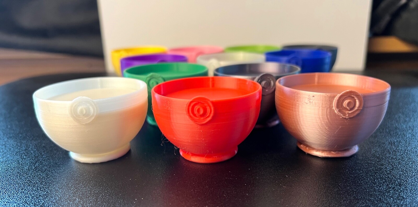 Custom 3d Printed Pokeball Amiibo Display Stand Various Colors Cute Nintendo New