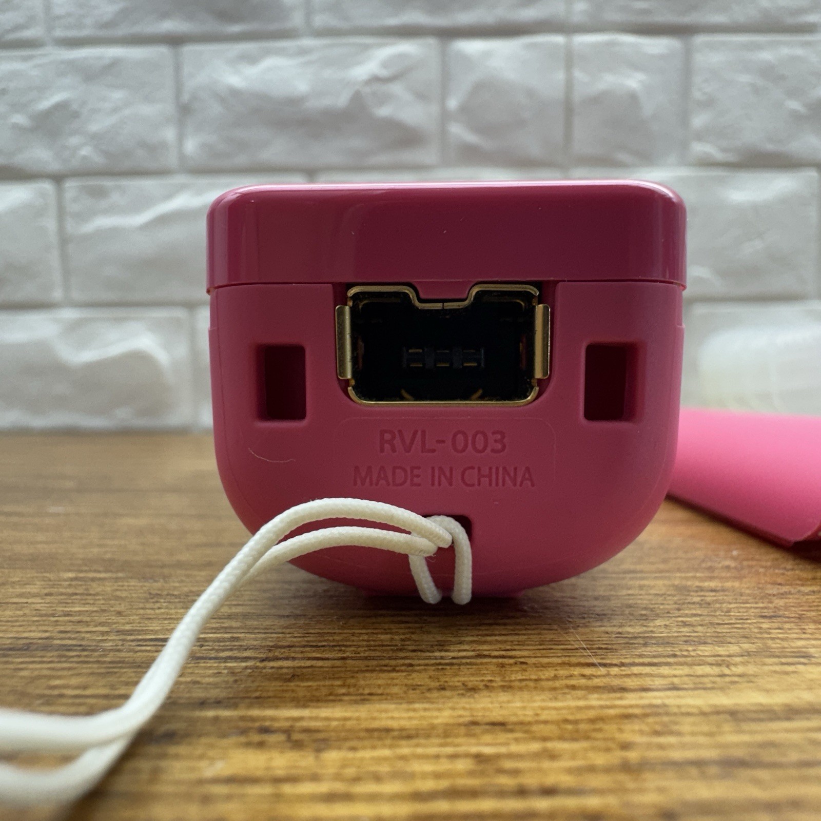 Official Pink Nintendo Wii Remote Wiimote Controller RVL-003 & Nunchuk RVL-004