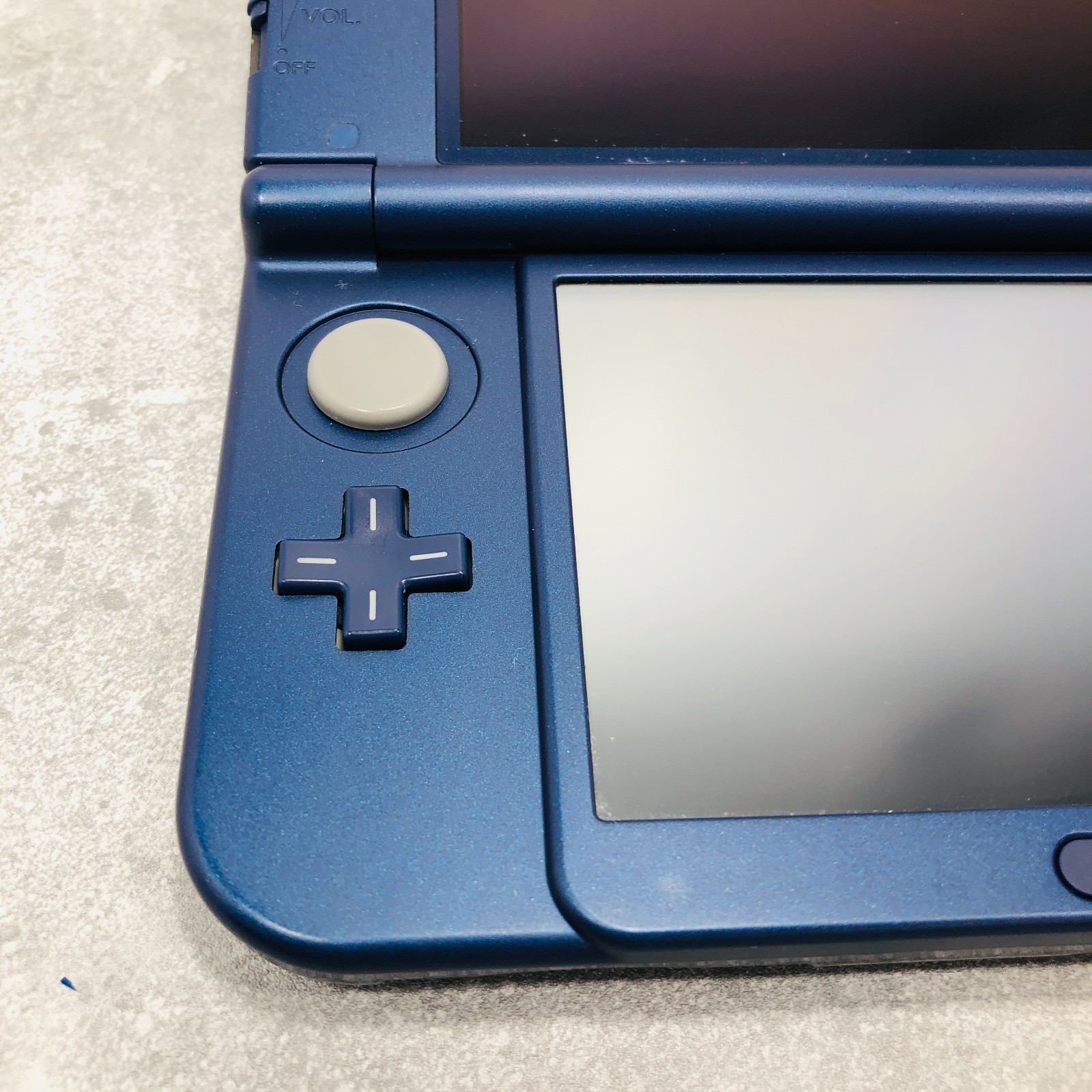 [Top IPS / EX+3] New Nintendo 3DS LL XL Metallic Blue console Japan NTSC-J 06-86