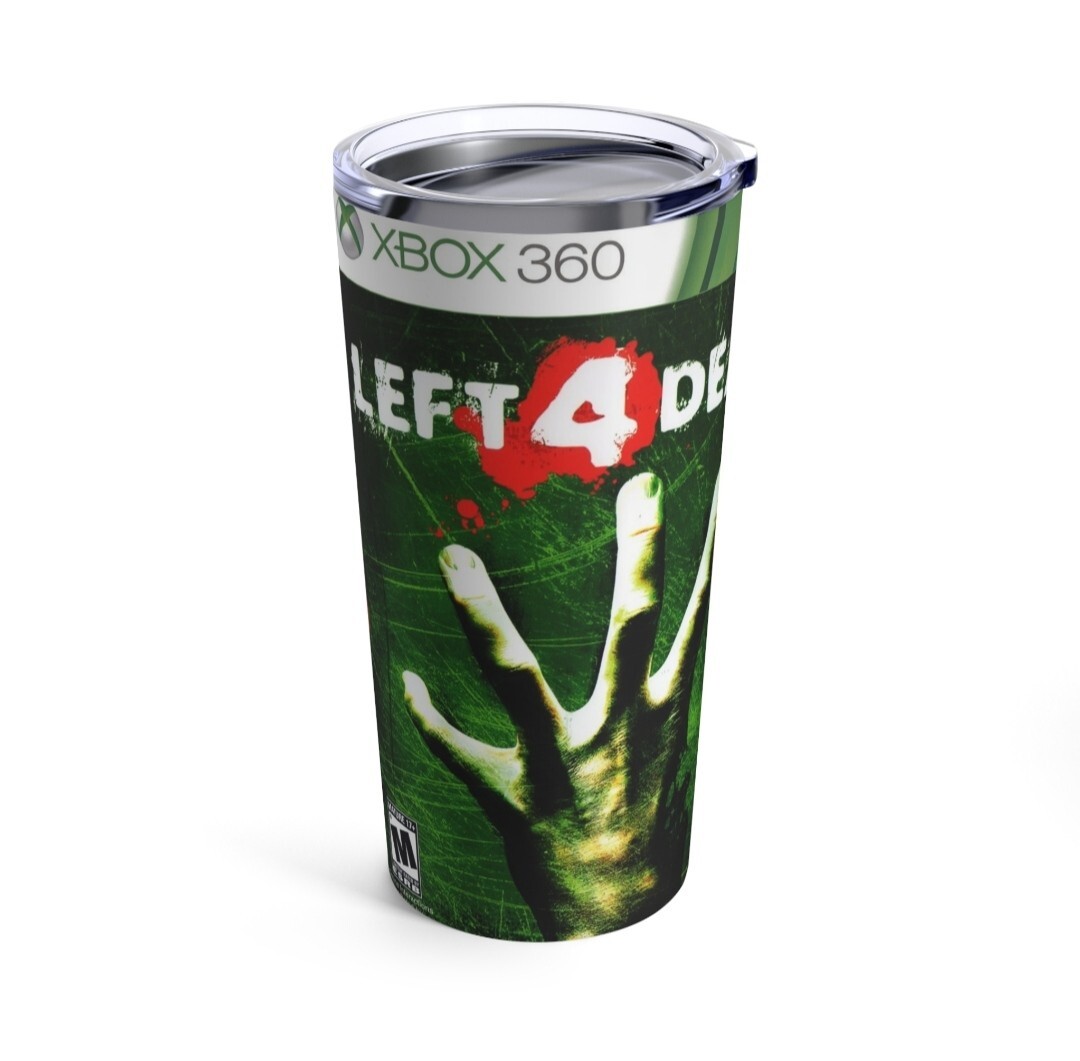 Left 4 Dead Tumbler Cup Stainless Steel 20 Oz