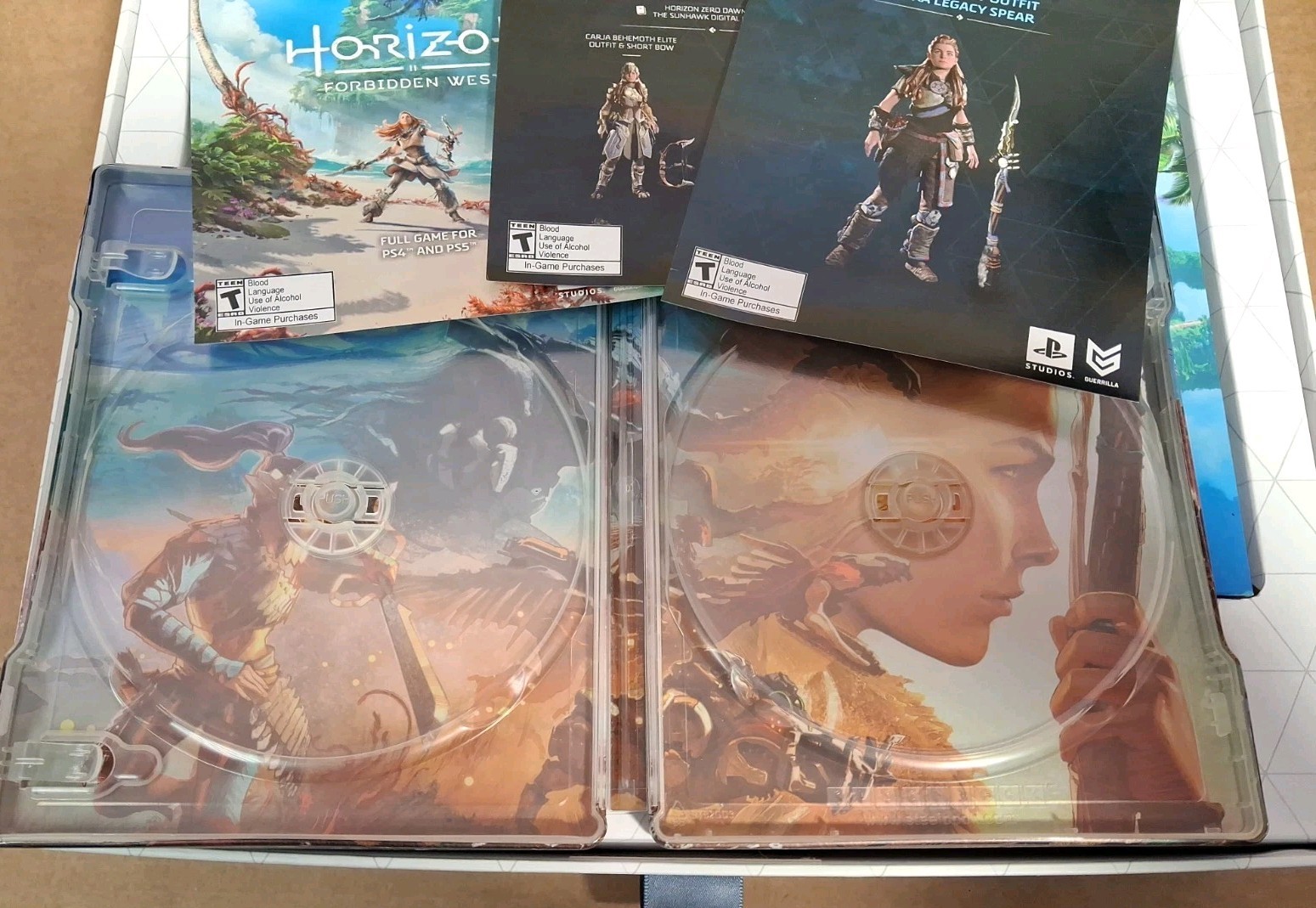 Horizon Forbidden West Regalla Edition PS5 New NOT SEALED digital Codes
