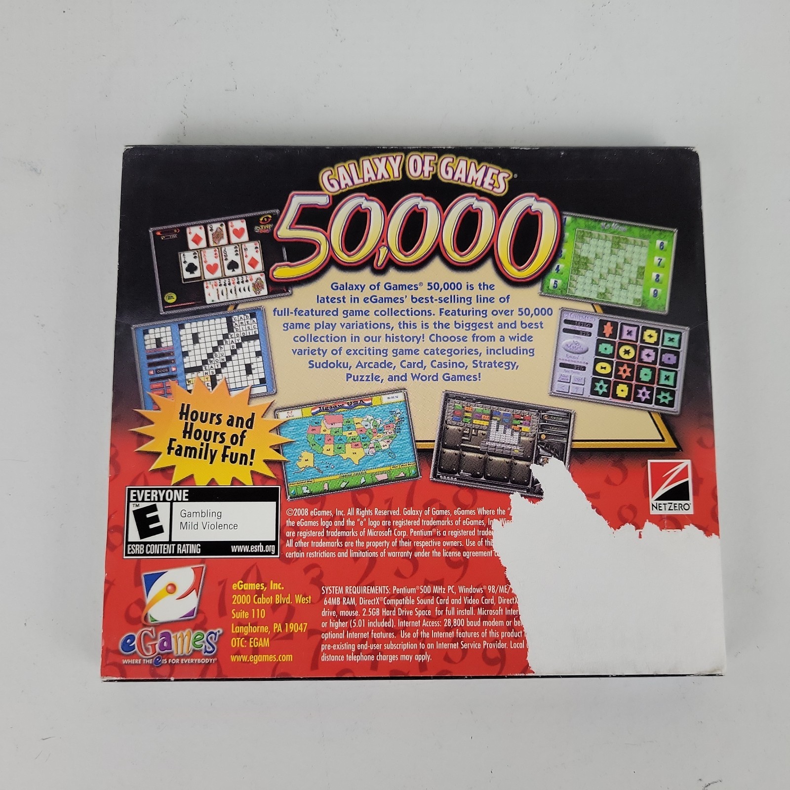 NEW GALAXY OF GAMES 50,000 Variations To Create Play PC Video Game puzzles #B15