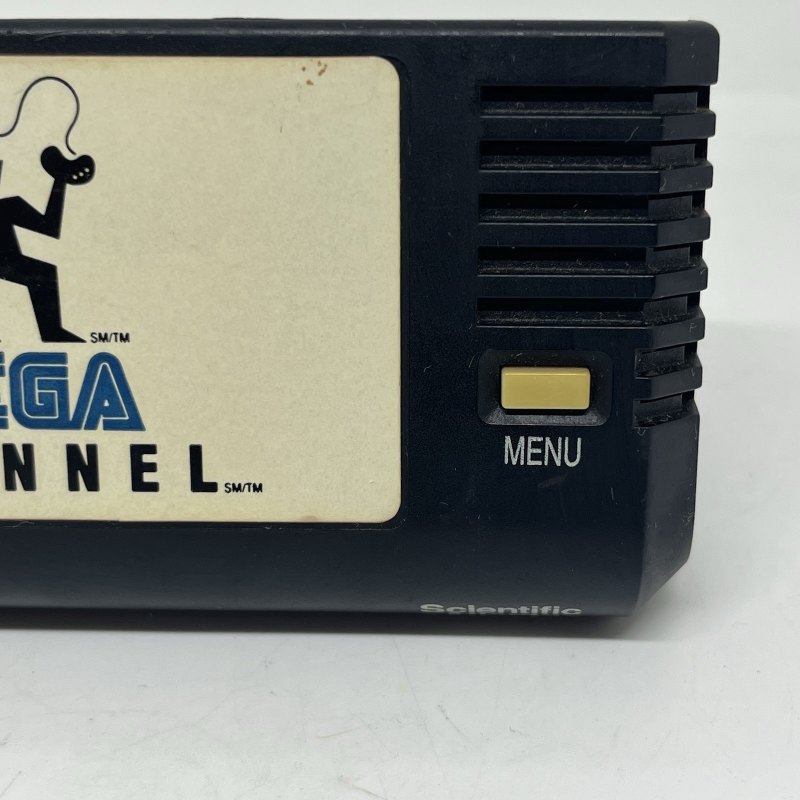 SEGA Channel Adapter Black External Attachment Sega Genesis Console (untested)