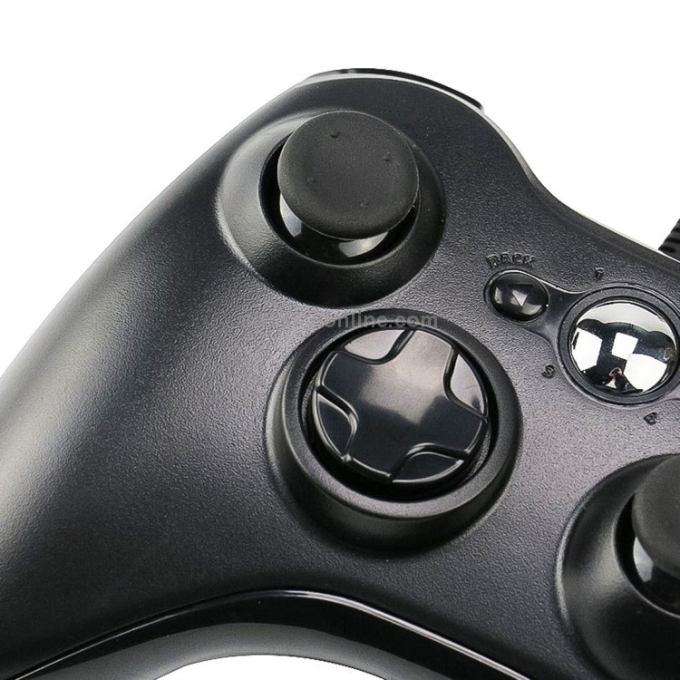 USB 2.0 Wired Controller Gamepad for XBOX360, Plug and Play, Cable Length