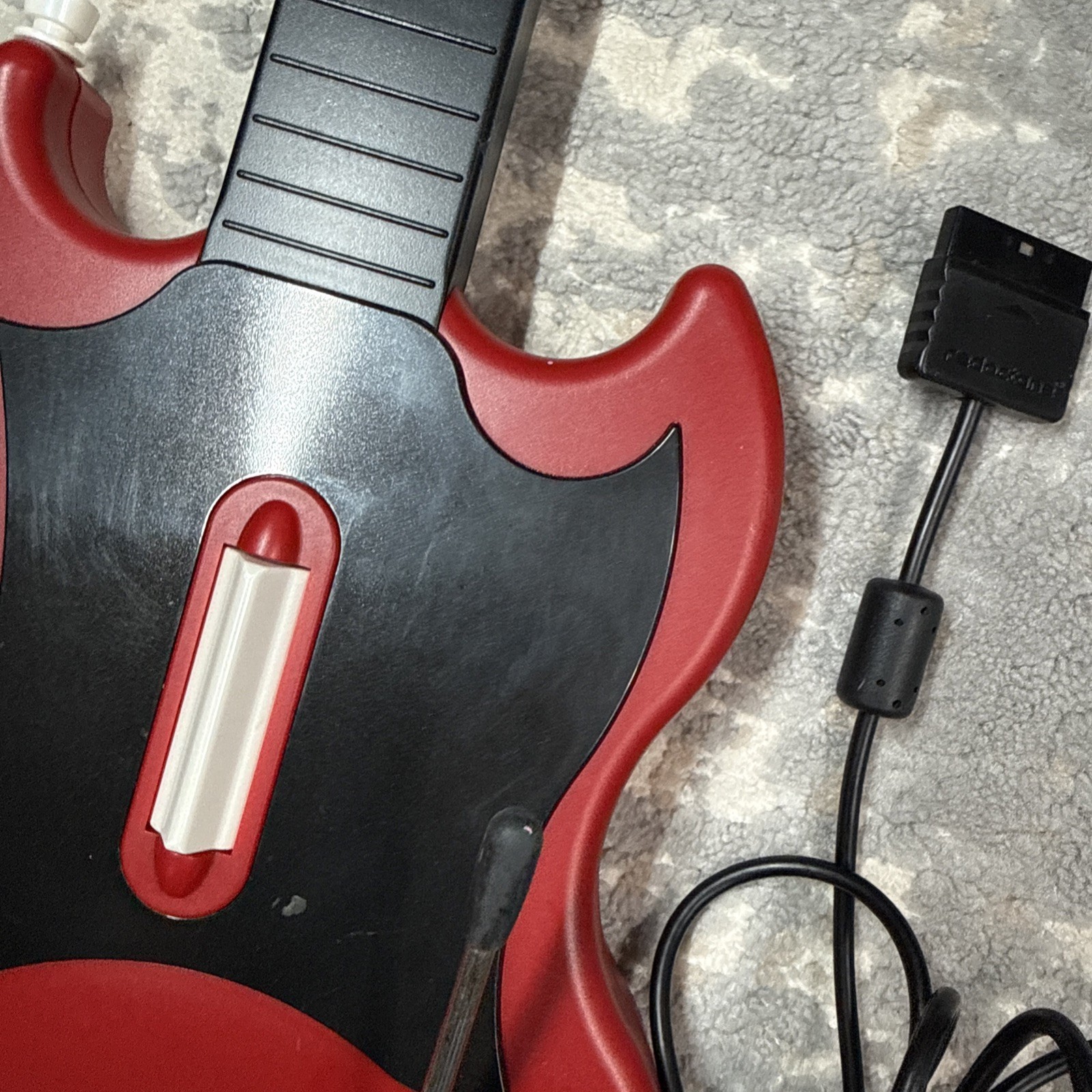 RedOctane PSLGH Guitar Hero Wired Controller Red Sony PlayStation 2 PS2 – TESTED