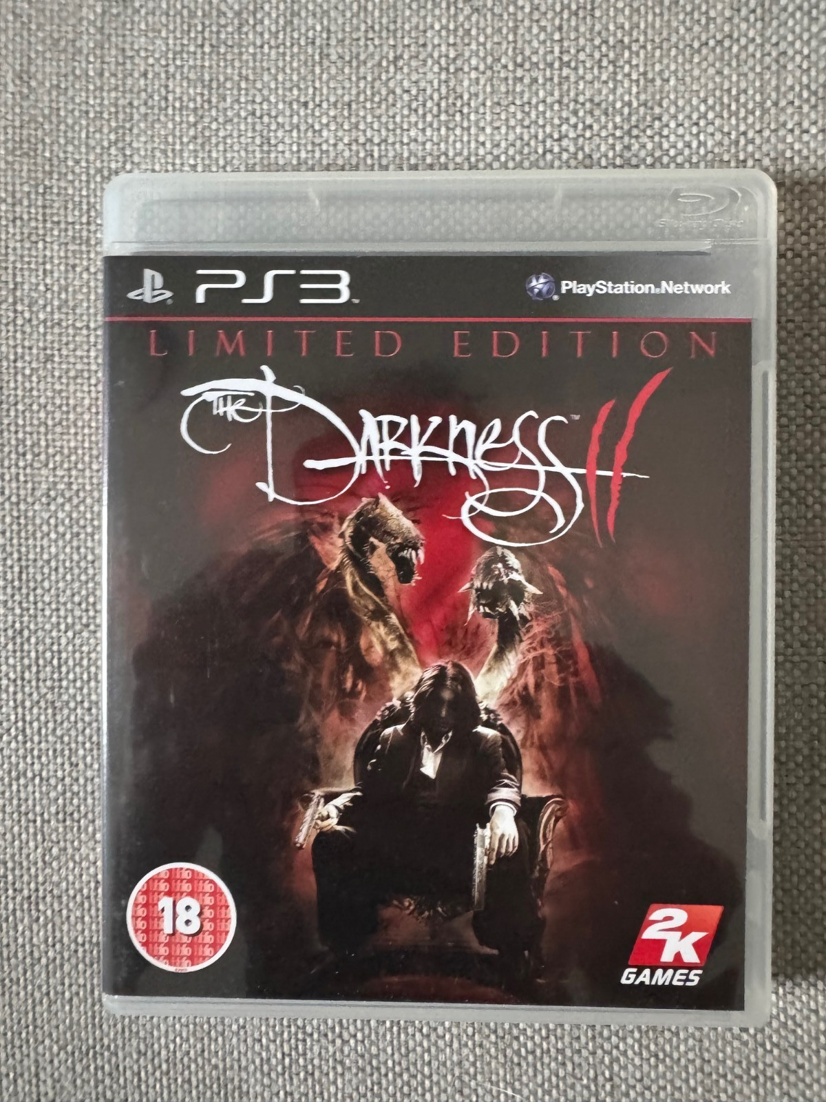 ps3 The Darkness II 2 Limited Edition Steel Slipcover (REGION FREE) RARE