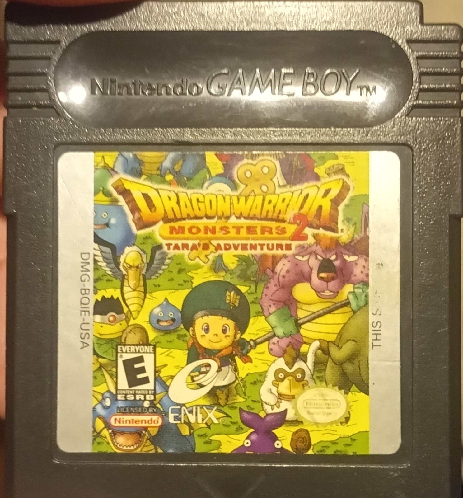 Dragon Warrior Monsters 2: Tara’s Adventure (GBC) AUTHENTIC Tested Working Save