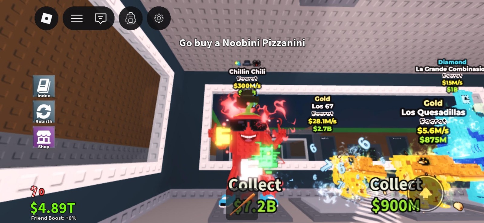 Roblox Steal a Brainrot – Chillin Chili 300M SECRET| Fast Delivery | Legit Item