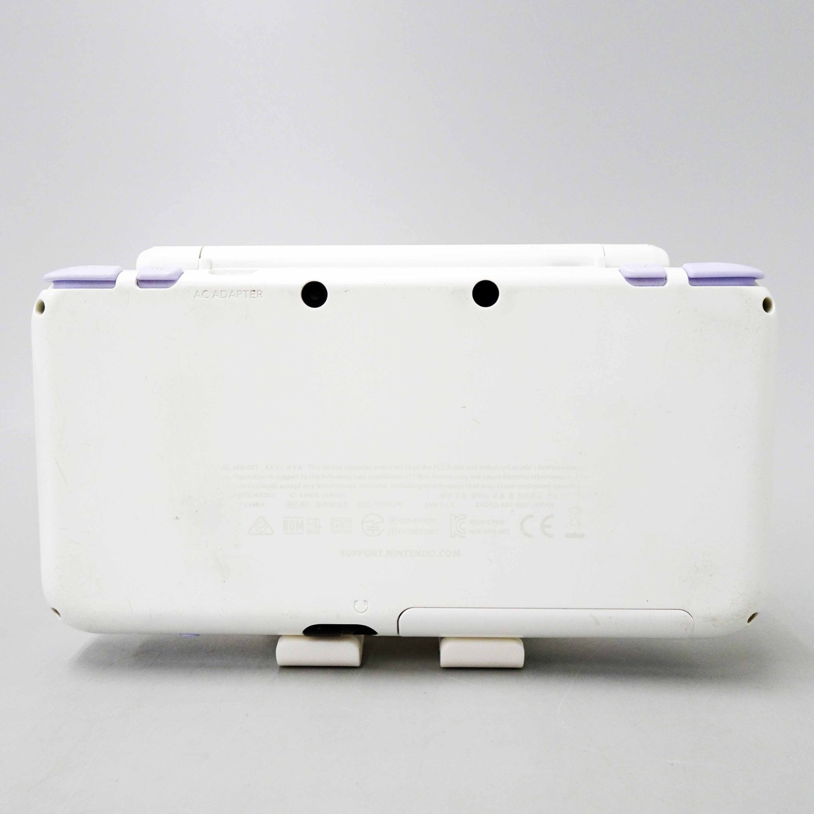 New Nintendo 2DS LL XL White Lavender Console Handheld System Japan Tested